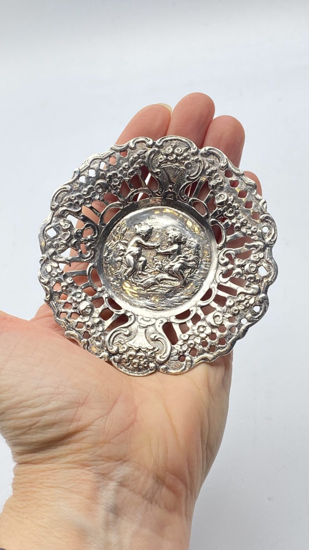 PIATTINO IN ARGENTO ITALIANO, XIX sec. - immagine 4