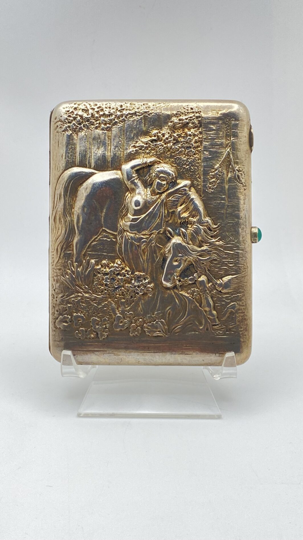 PORTASIGARETTE IN ARGENTO. RUSSIA XIX sec. - immagine 10
