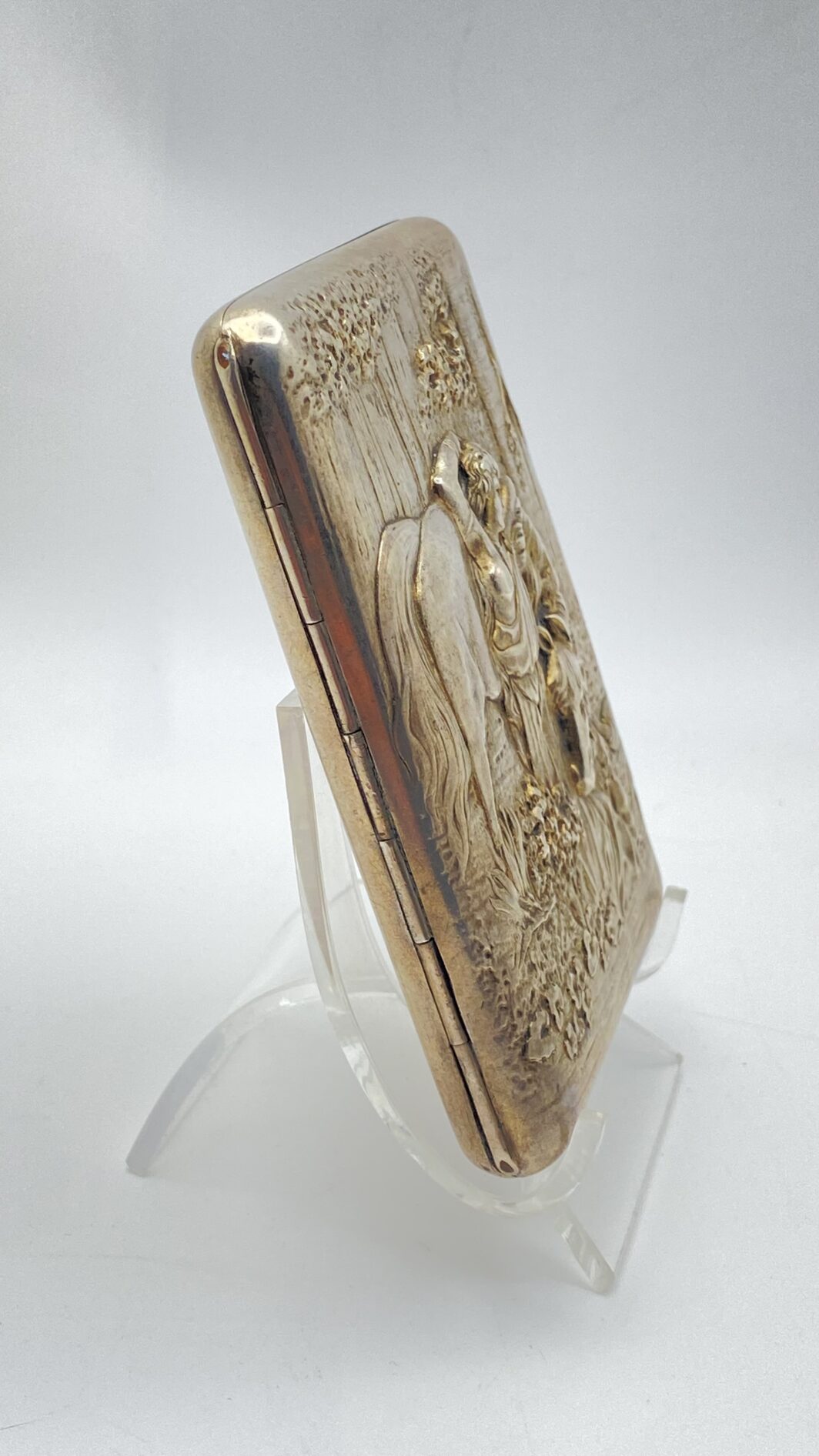 PORTASIGARETTE IN ARGENTO. RUSSIA XIX sec. - immagine 12