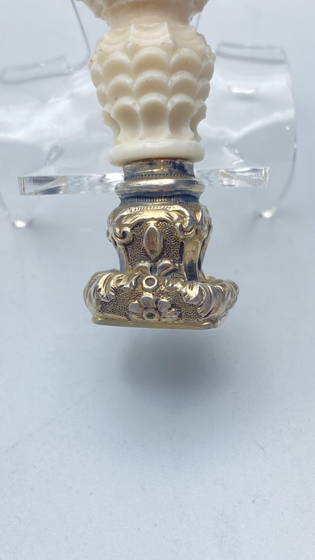 SIGILLO IN MATERIALE ORGANICO PREGIATO. XIX SECOLO. FRANCIA - immagine 12