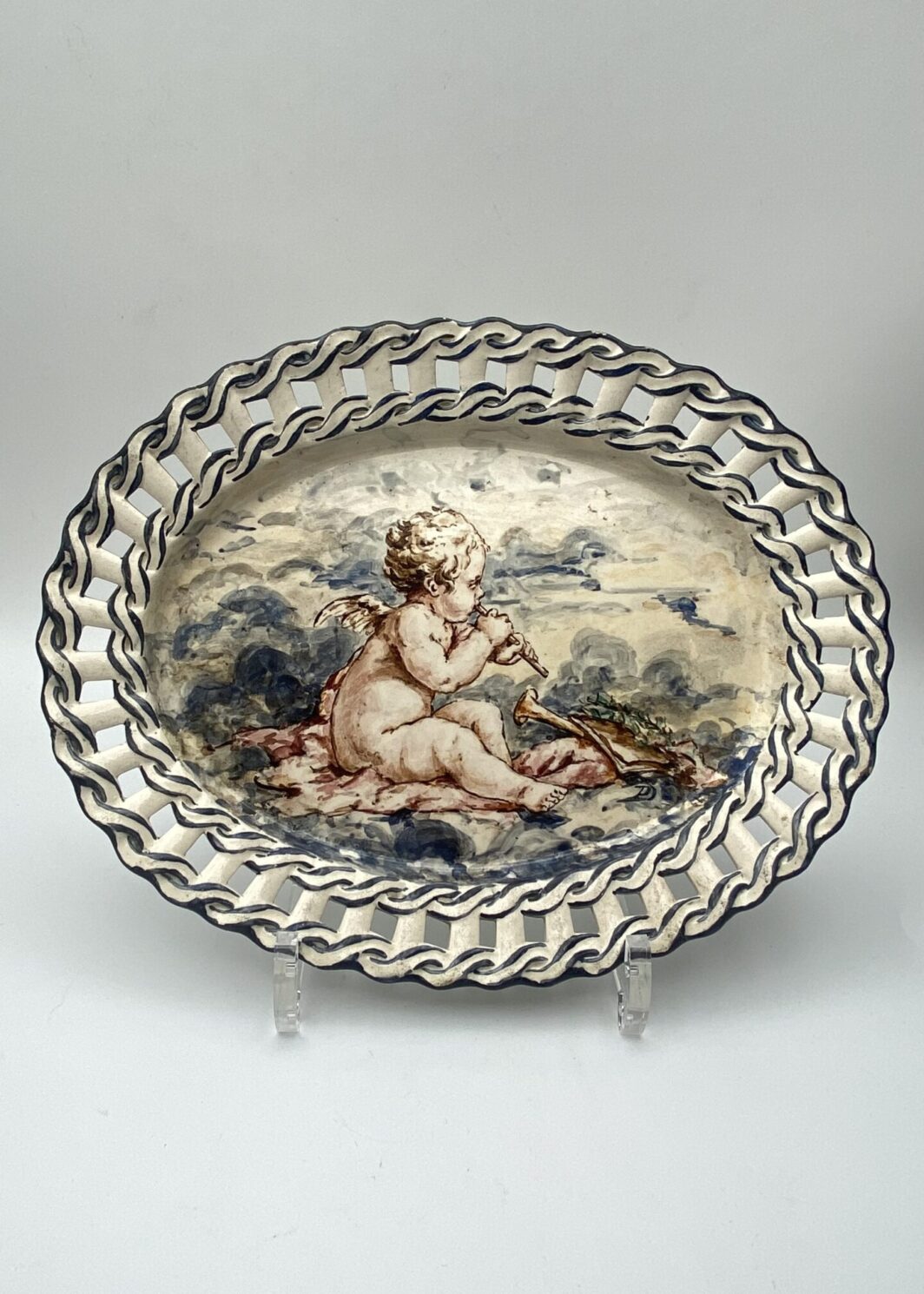 MAIOLICA DI RUEN XVIII sec.
