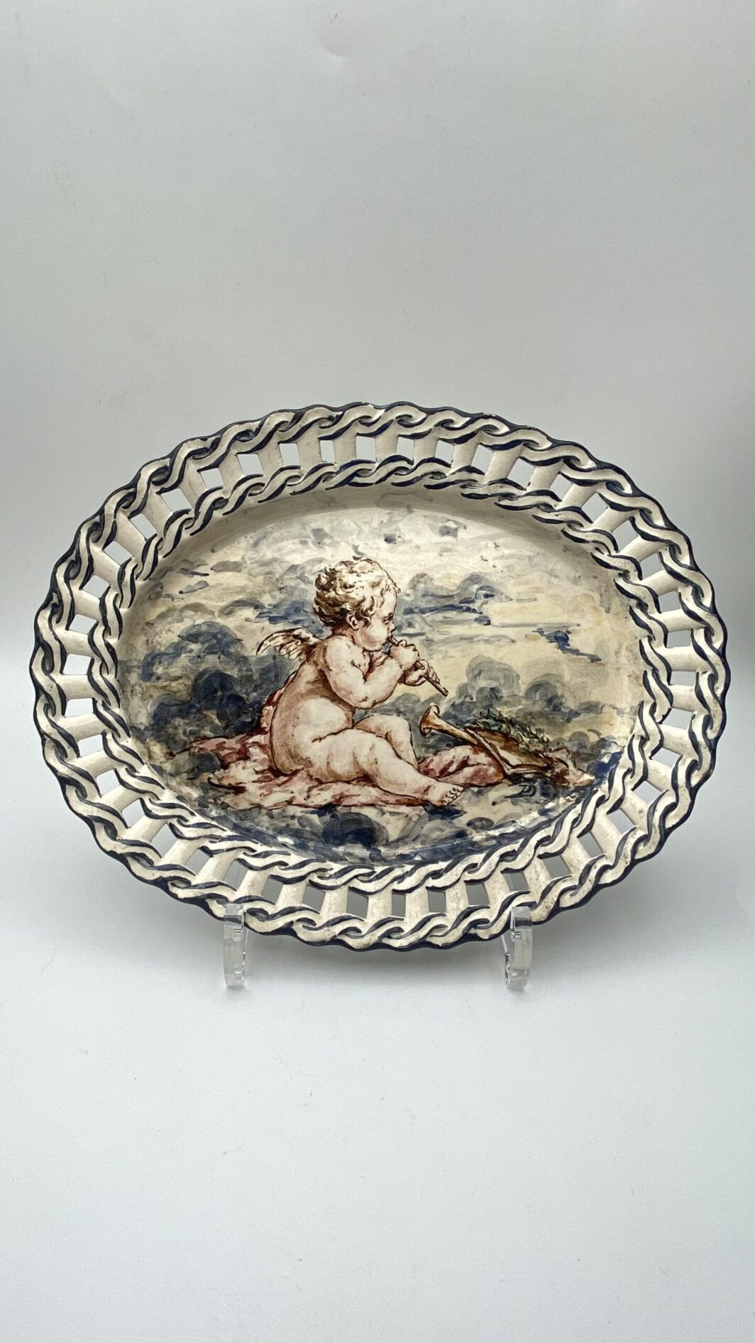 MAIOLICA DI RUEN XVIII sec.