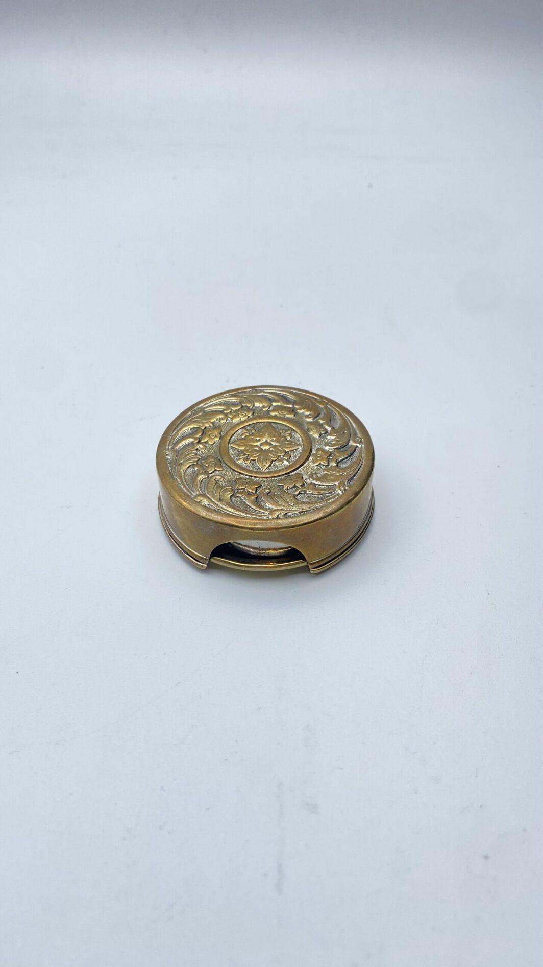 ORIGINALE BICCHIERE DA TASCA O BORSETTA. VINTAGE - immagine 2