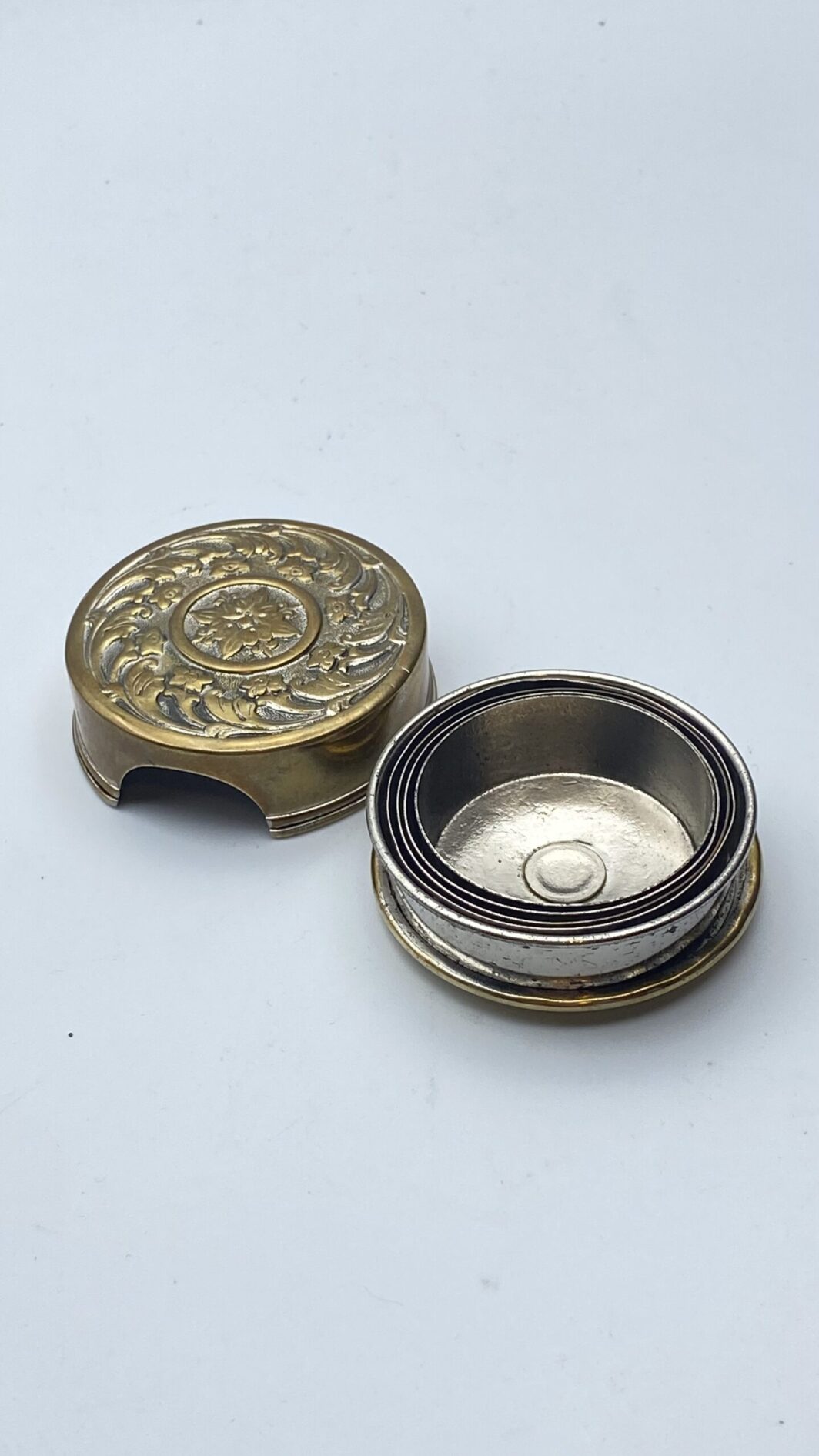 ORIGINALE BICCHIERE DA TASCA O BORSETTA. VINTAGE - immagine 4