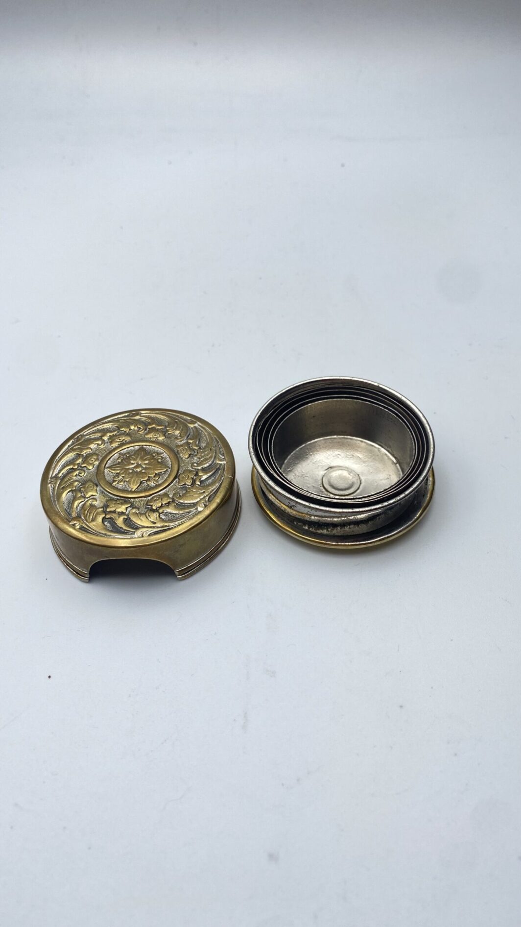 ORIGINALE BICCHIERE DA TASCA O BORSETTA. VINTAGE - immagine 9