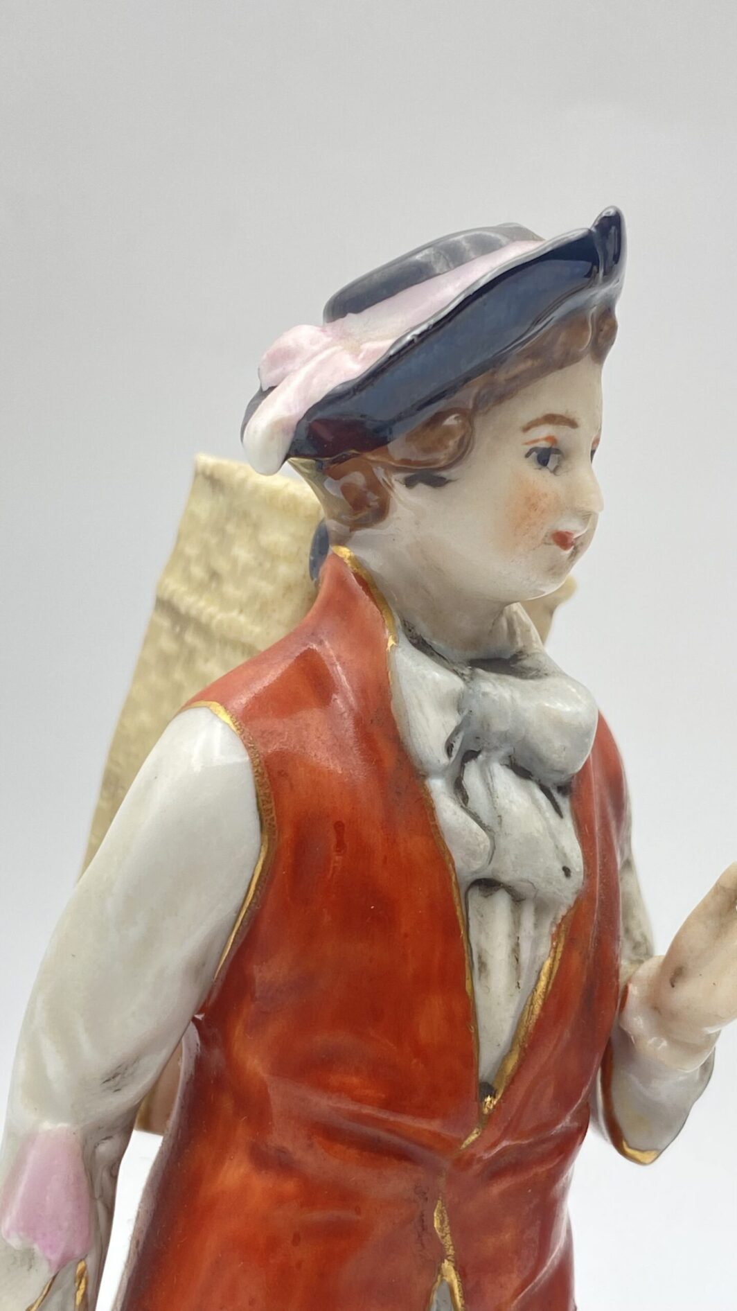 PAIO DI STATUINE IN PORCELLANA VEB, SCHEIBE ALSBACH, GERMANIA PRIMA METÀ XIX sec. - immagine 5