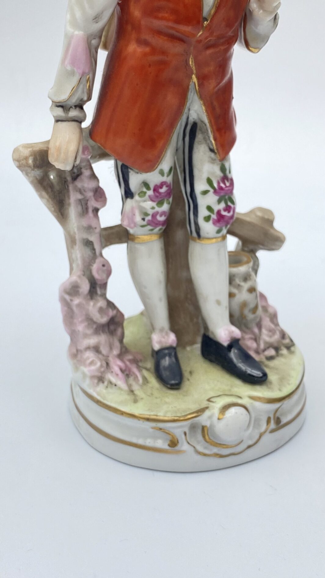 PAIO DI STATUINE IN PORCELLANA VEB, SCHEIBE ALSBACH, GERMANIA PRIMA METÀ XIX sec. - immagine 7