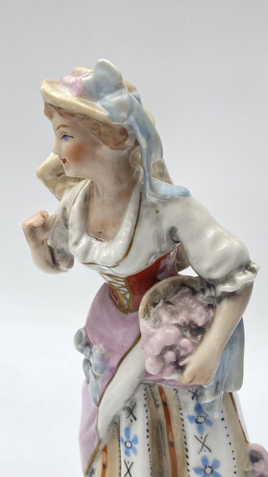 PAIO DI STATUINE IN PORCELLANA VEB, SCHEIBE ALSBACH, GERMANIA PRIMA METÀ XIX sec. - immagine 8