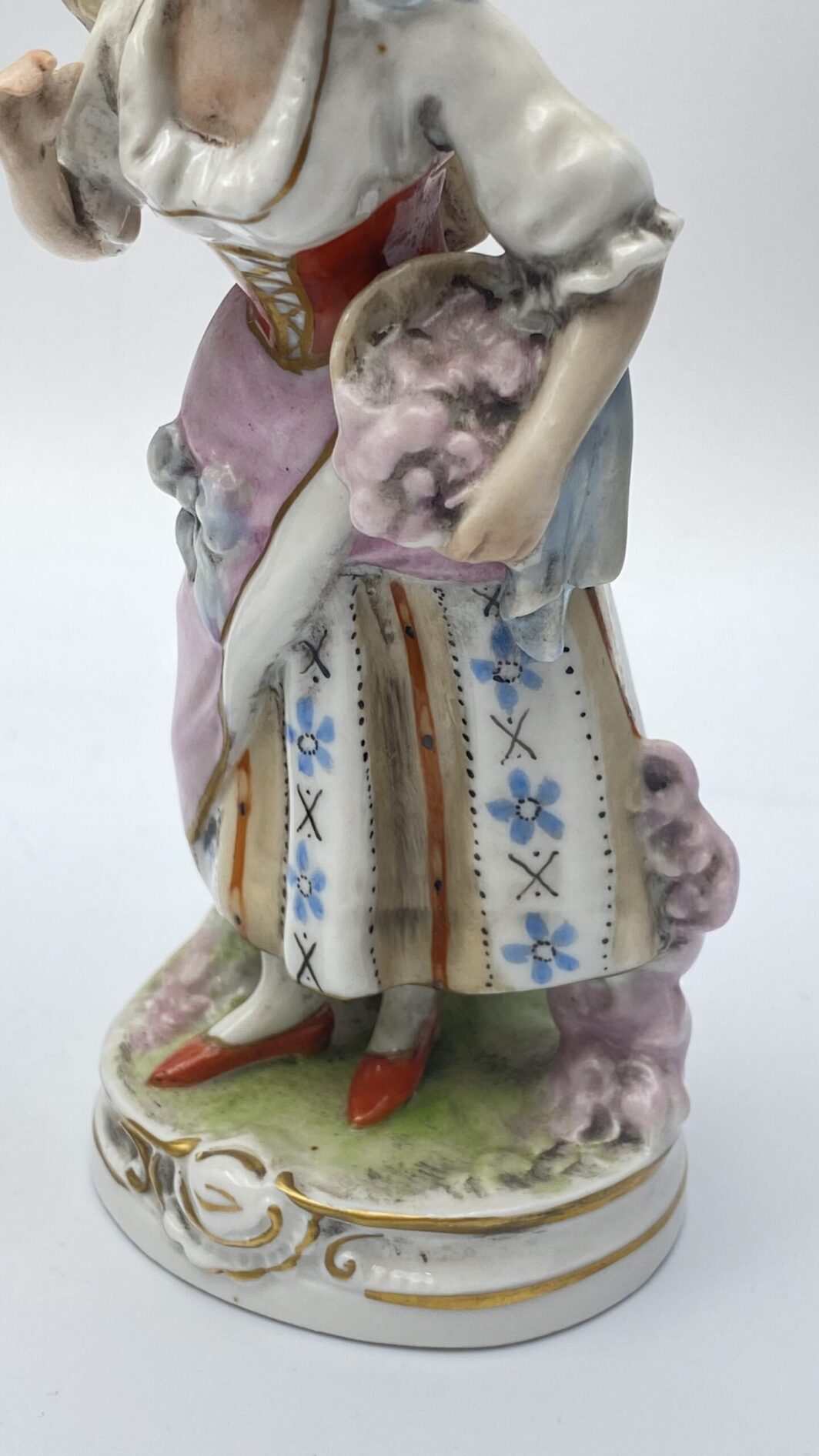PAIO DI STATUINE IN PORCELLANA VEB, SCHEIBE ALSBACH, GERMANIA PRIMA METÀ XIX sec. - immagine 9
