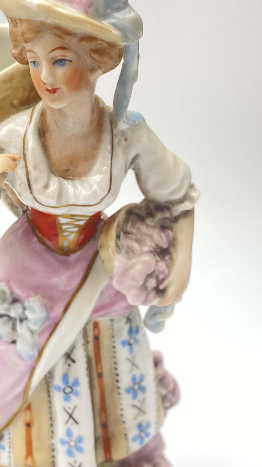 PAIO DI STATUINE IN PORCELLANA VEB, SCHEIBE ALSBACH, GERMANIA PRIMA METÀ XIX sec. - immagine 12