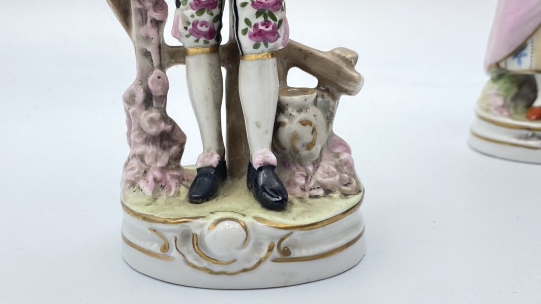 PAIO DI STATUINE IN PORCELLANA VEB, SCHEIBE ALSBACH, GERMANIA PRIMA METÀ XIX sec. - immagine 20