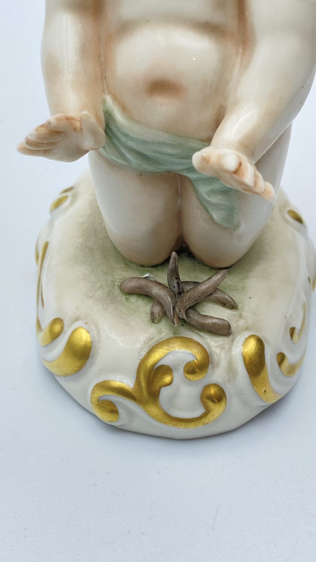 PAIO DI ANGELI IN PORCELLANA DI CAPODIMONTE. NAPOLI, FINE ‘800 - immagine 4