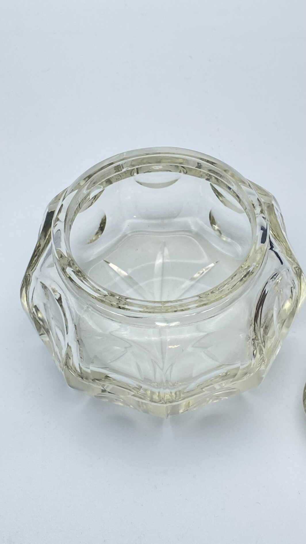 SCATOLA IN ARGENTO E CRISTALLO, FINE XIX secolo, INIZI XX sec. - immagine 3