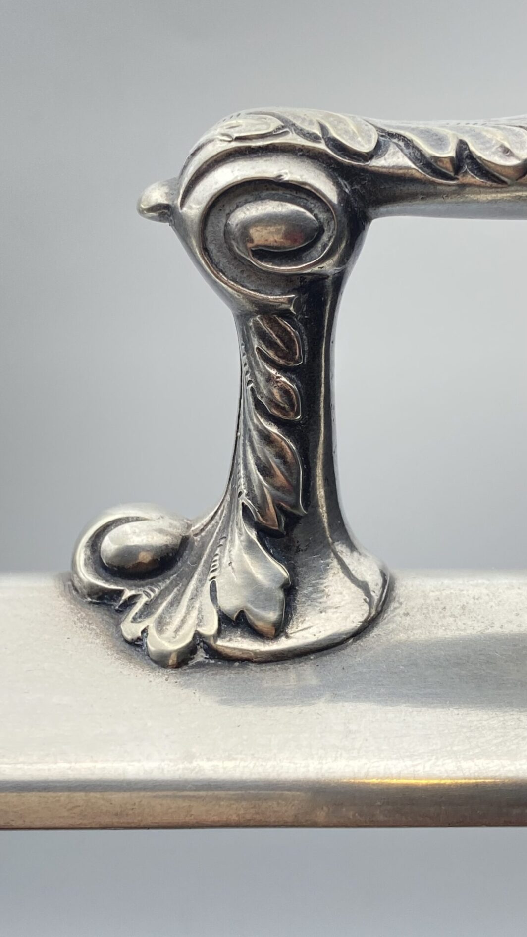 TANTALUS IN SHEFFIELD, ARGENTO 925 E CRISTALLO, FIRMATO WALKER & HALL. ANNO 1904 - immagine 16