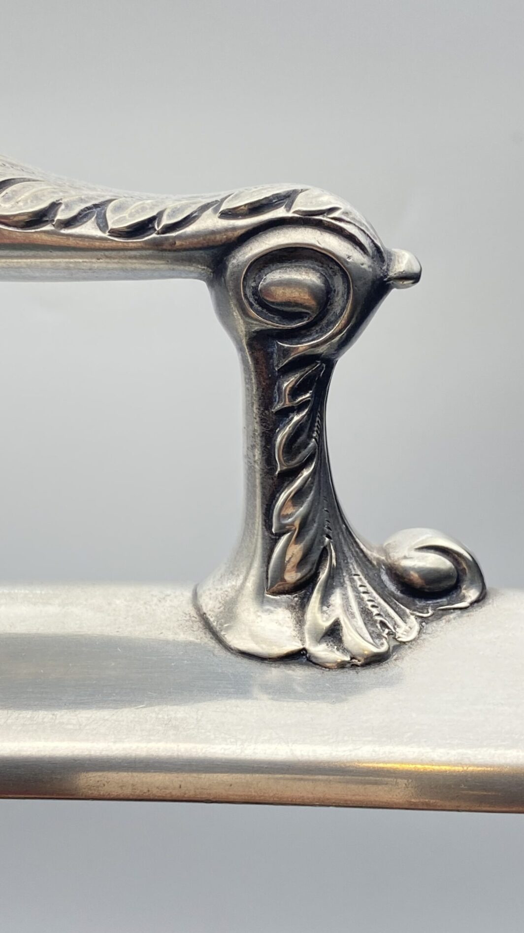 TANTALUS IN SHEFFIELD, ARGENTO 925 E CRISTALLO, FIRMATO WALKER & HALL. ANNO 1904 - immagine 20