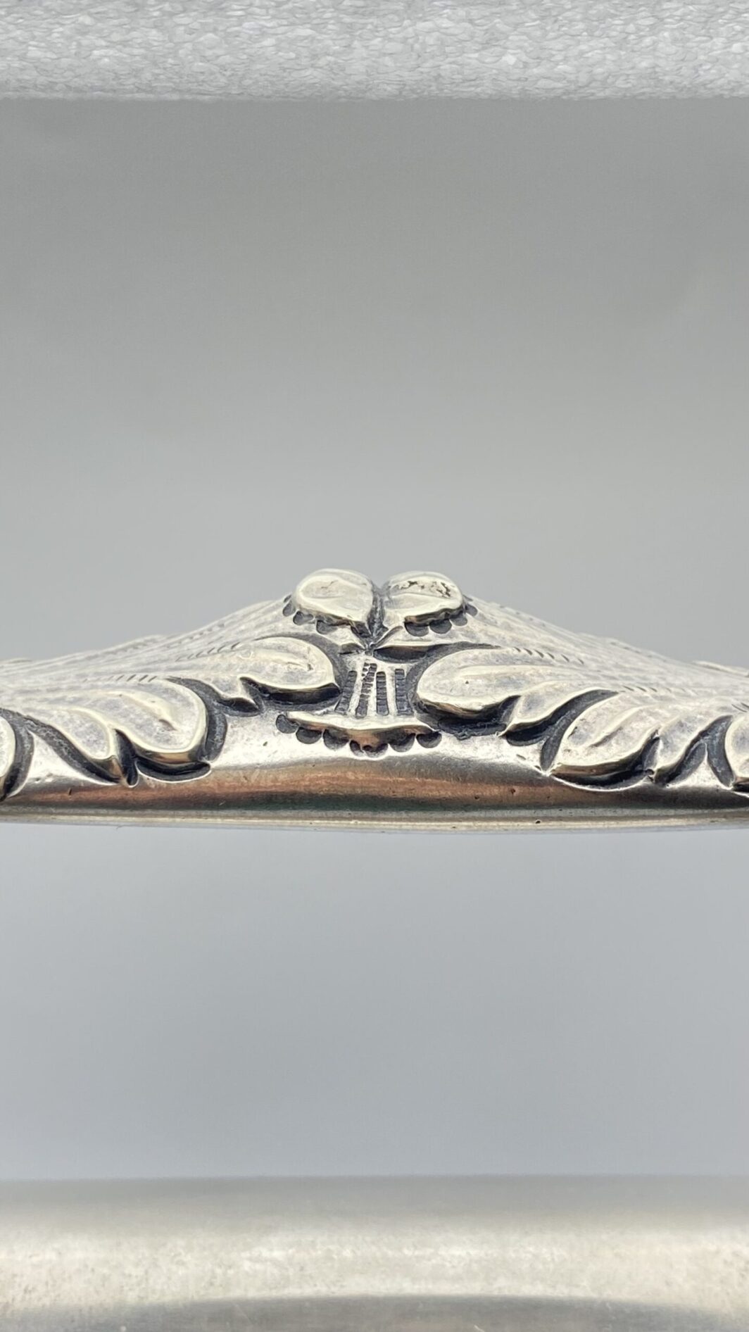 TANTALUS IN SHEFFIELD, ARGENTO 925 E CRISTALLO, FIRMATO WALKER & HALL. ANNO 1904 - immagine 17