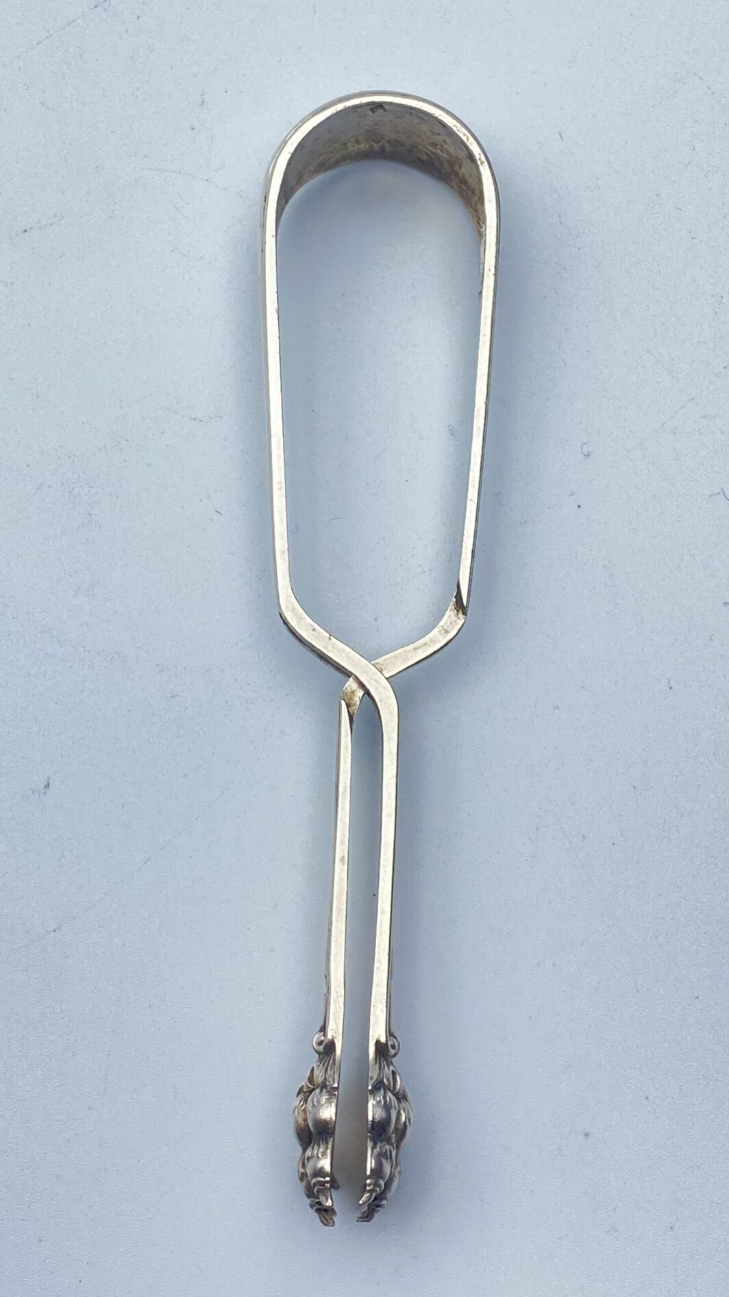 PINZA IN ARGENTO PER ZOLLETTE O PICCOLA PASTICCERIA. FRANCIA 1840 - immagine 2