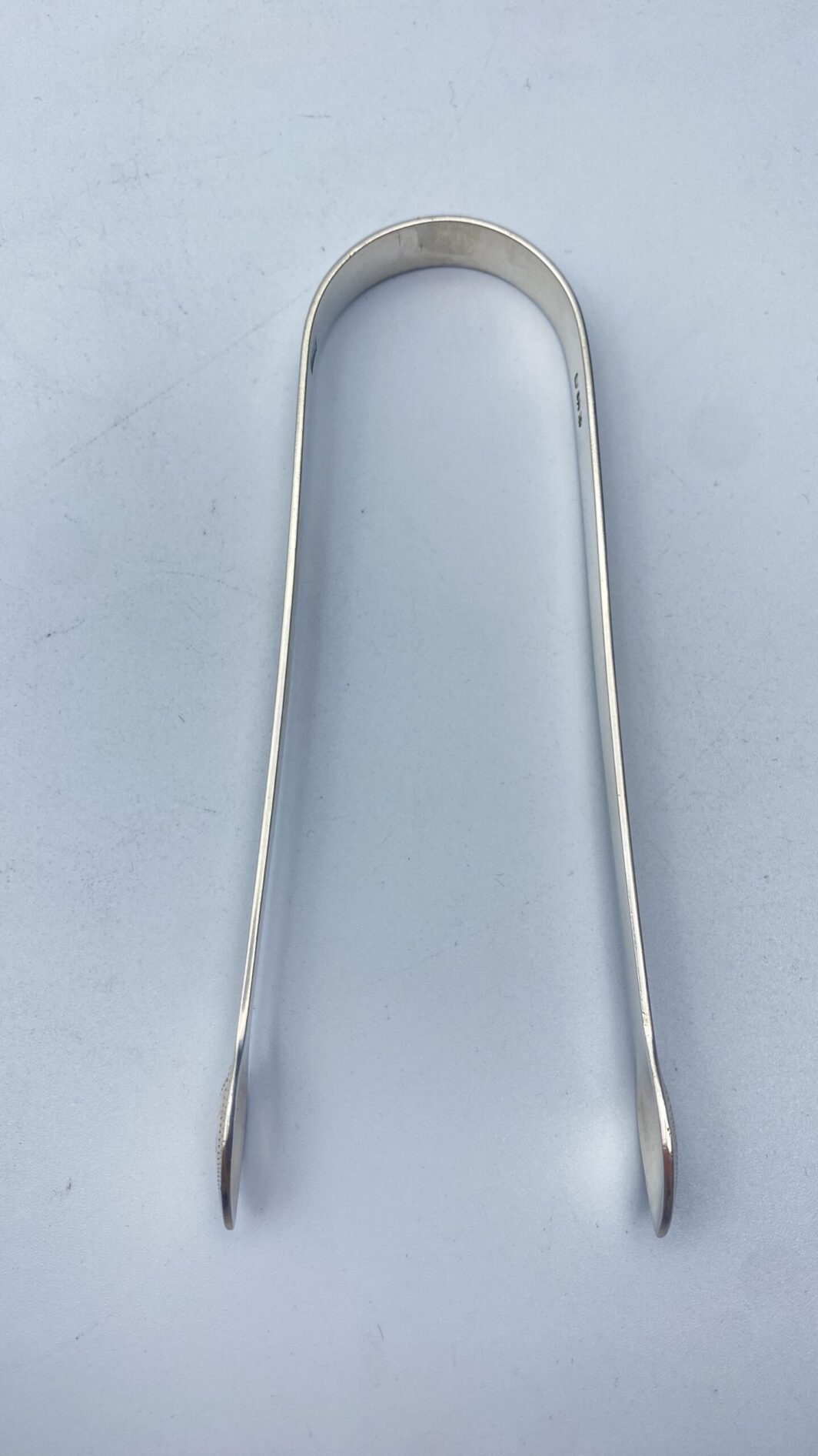 PINZA PER ZOLLETTE O PICCOLA PASTICCERIA, IN ARGENTO. LONDRA, ANNO 1802 - immagine 9