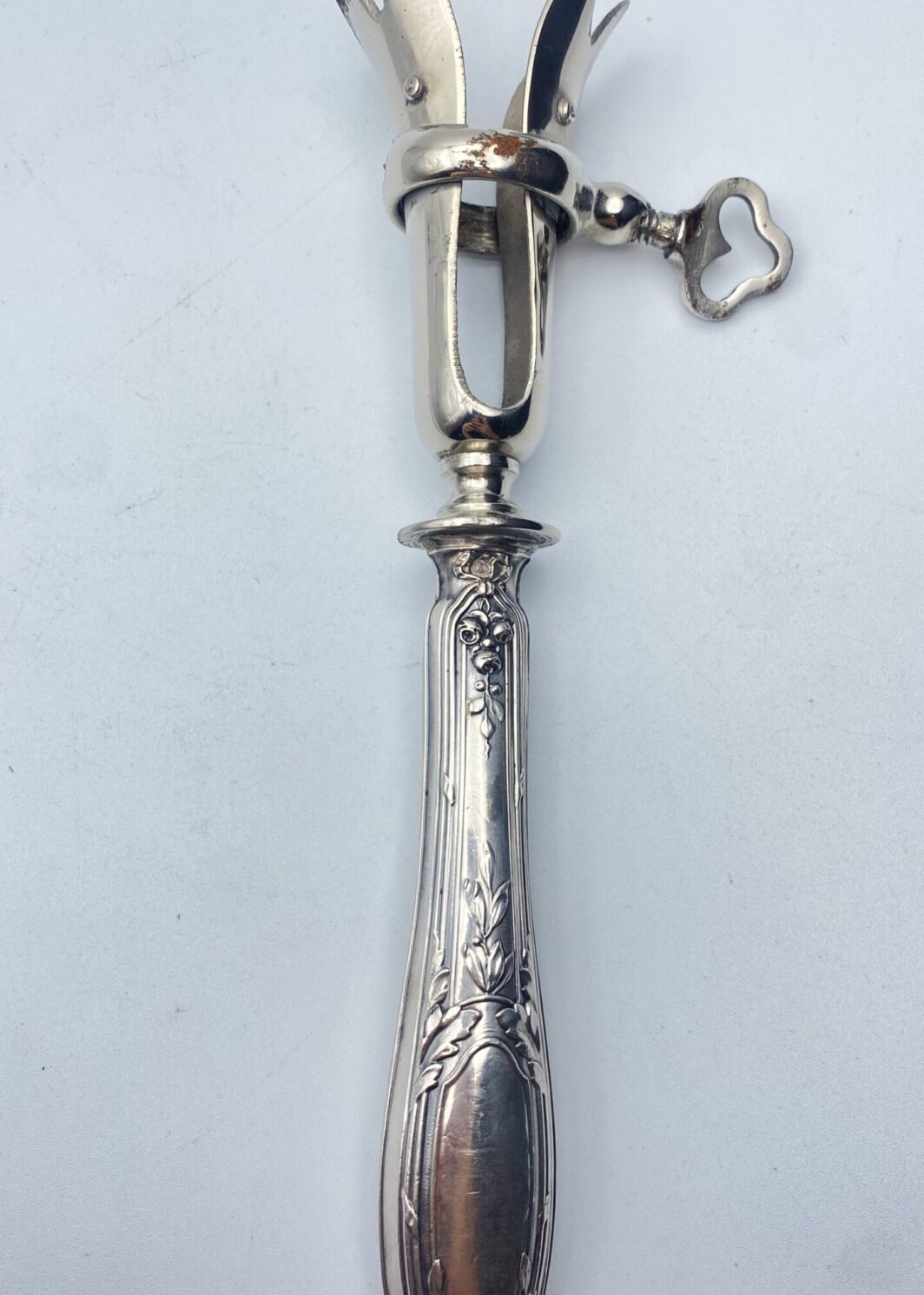 PINCE A GIGOT CON IMPUGNATURA IN ARGENTO. FRANCIA XIX sec.
