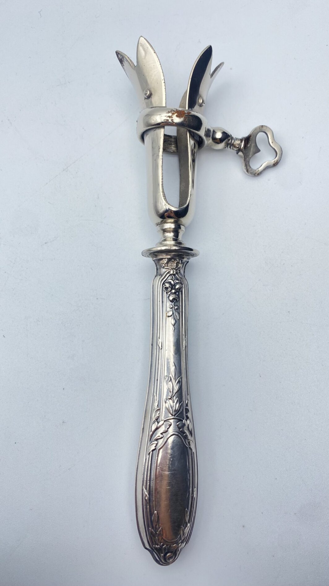 PINCE A GIGOT CON IMPUGNATURA IN ARGENTO. FRANCIA XIX sec.