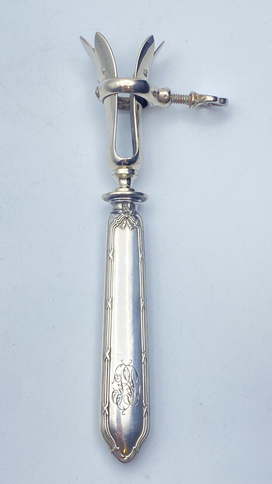 PINCE A GIGOT CON IMPUGNATURA IN ARGENTO. FRANCIA XIX sec.