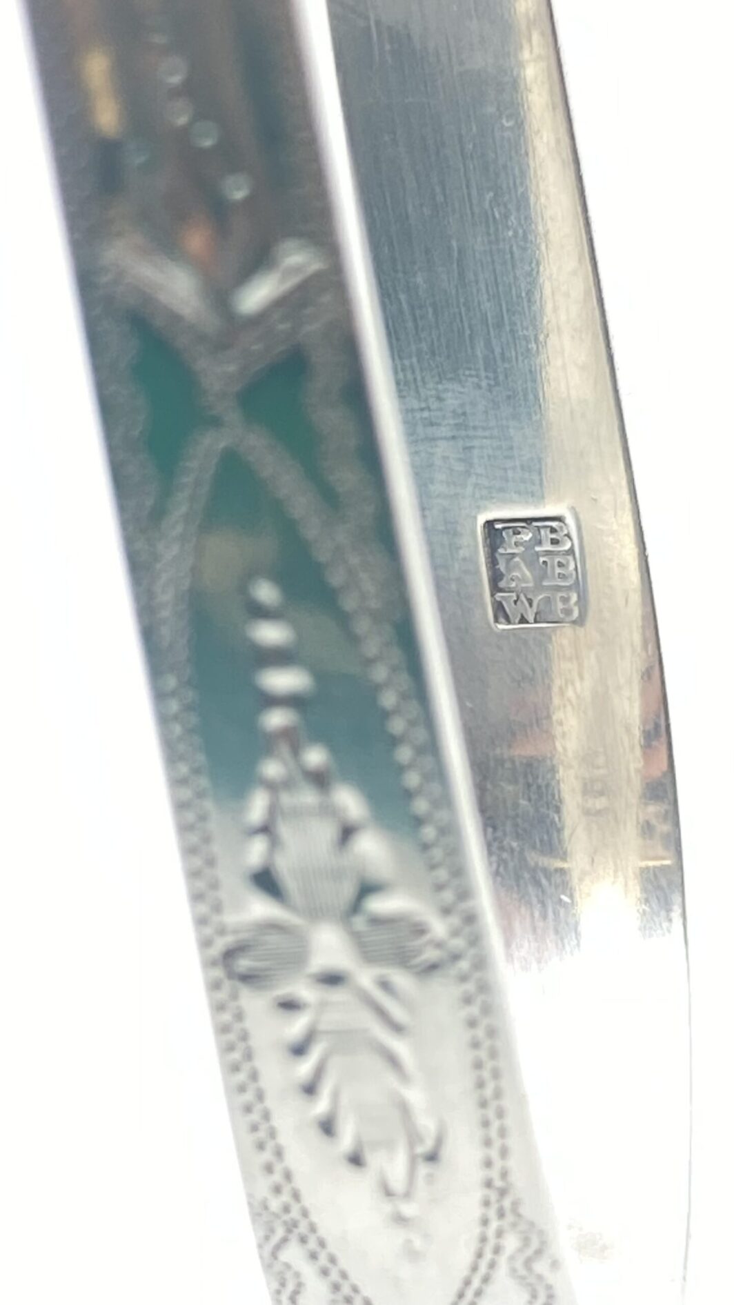 PINZA PER ZOLLETTE O PICCOLA PASTICCERIA, IN ARGENTO. LONDRA, ANNO 1802 - immagine 13