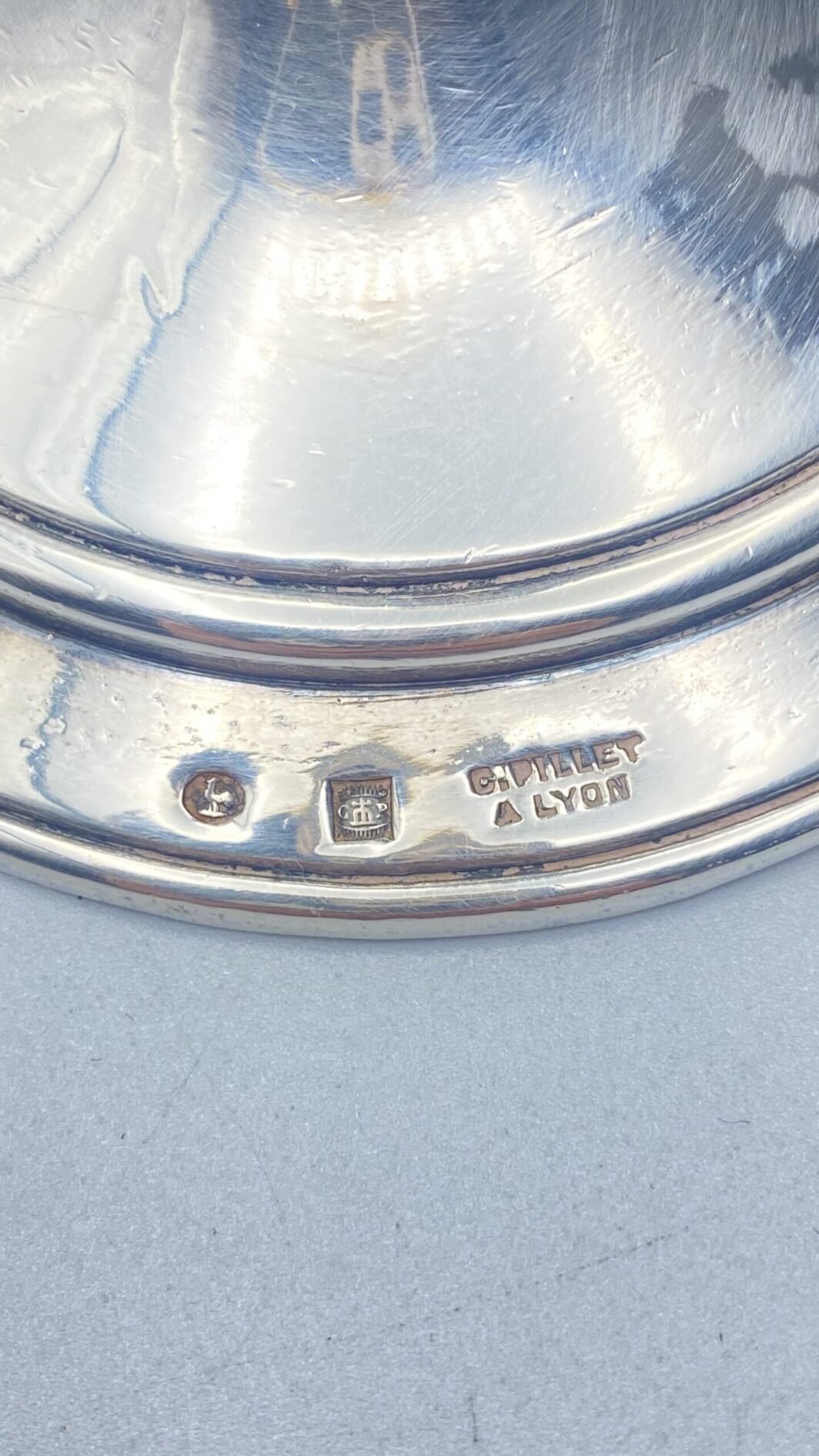 PORTAMENU IN BRONZO ARGENTATO. ANNO 1889 - immagine 11