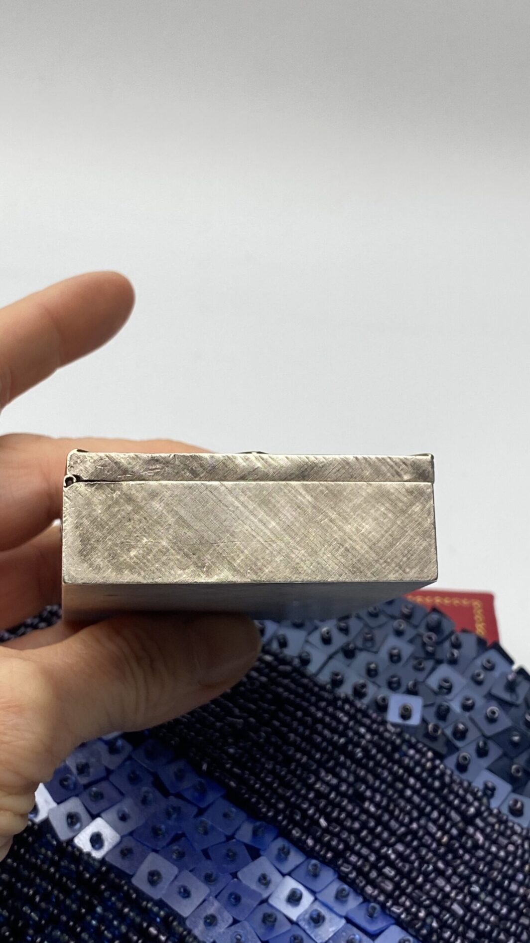 TROUSSE IN ARGENTO 925, ORO 18KT, ZAFFIRI RUBINI E POCHETTE DI PERLINE E STRASS. VINTAGE ANNI ‘50 - immagine 28
