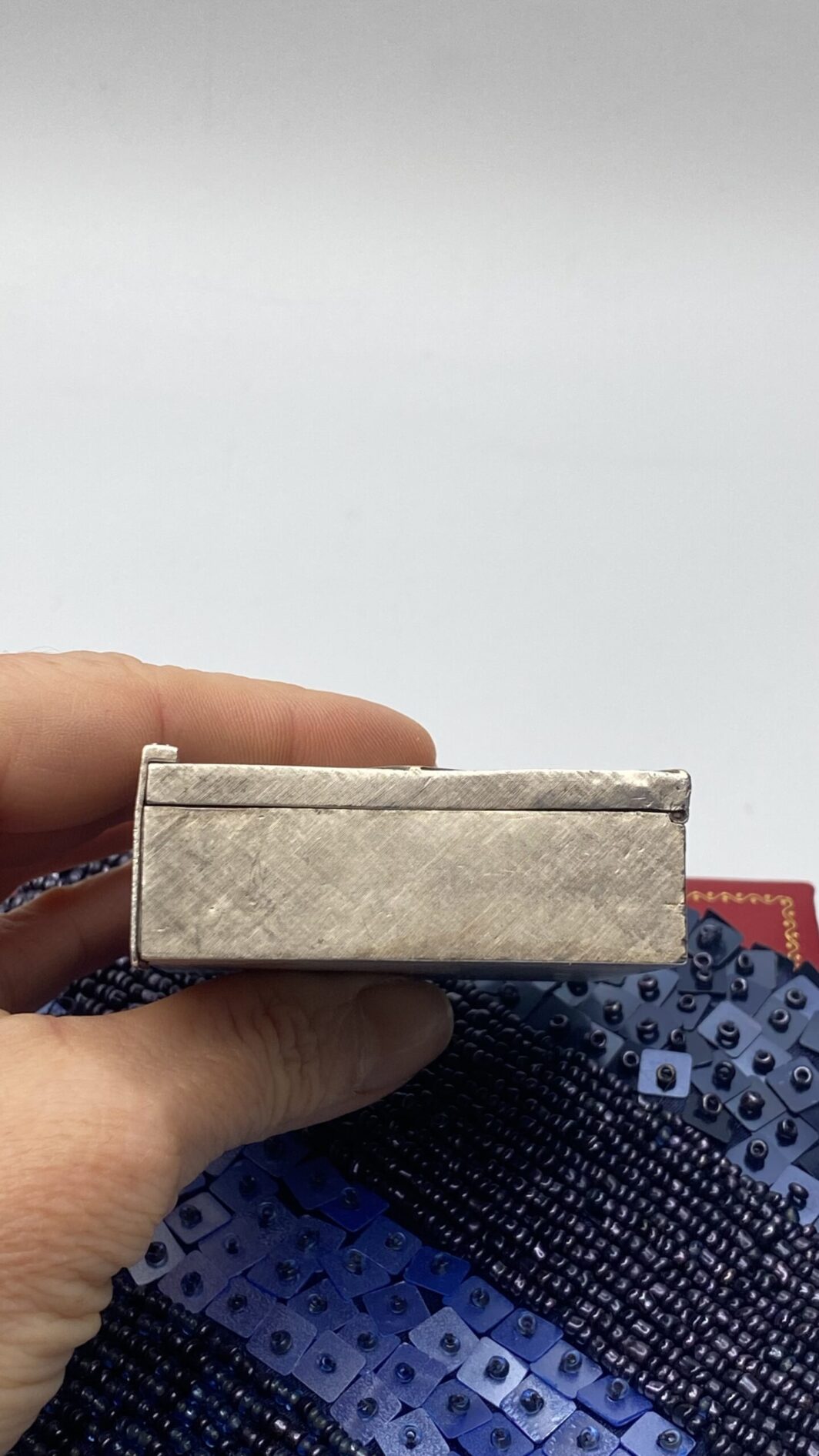 TROUSSE IN ARGENTO 925, ORO 18KT, ZAFFIRI RUBINI E POCHETTE DI PERLINE E STRASS. VINTAGE ANNI ‘50 - immagine 27