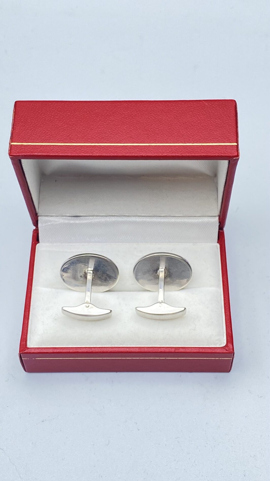 GEMELLI VINTAGE IN ARGENTO E SMALTI. - immagine 5