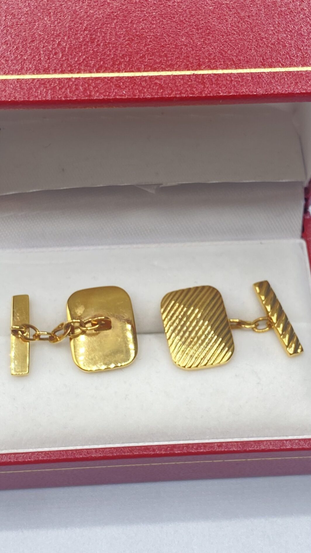 PAIO DI GEMELLI IN ORO 18 KT. ART DECO 1920-1930 - immagine 6