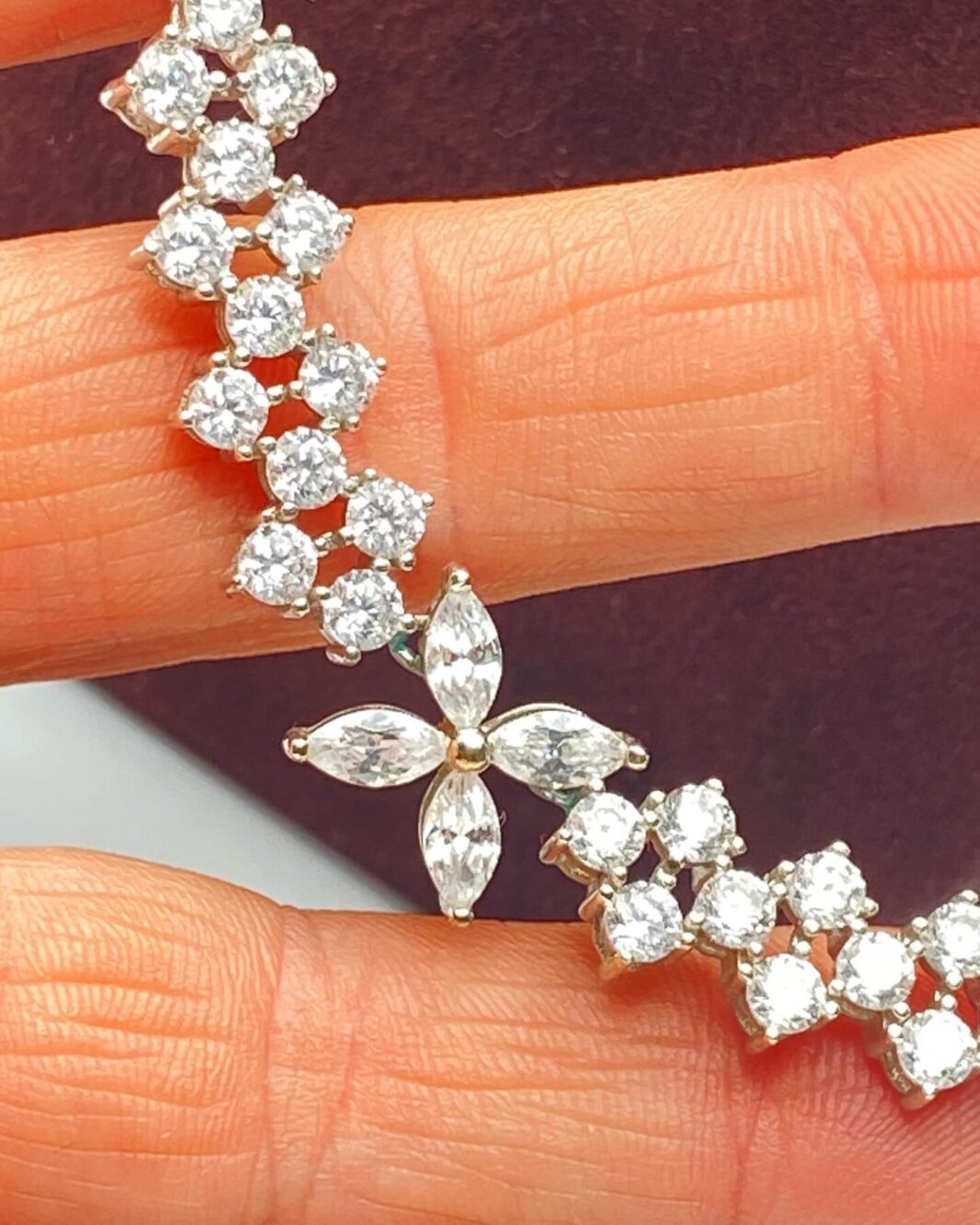 DEMI PARURE IN ARGENTO 925 E ZIRCONI. - immagine 4