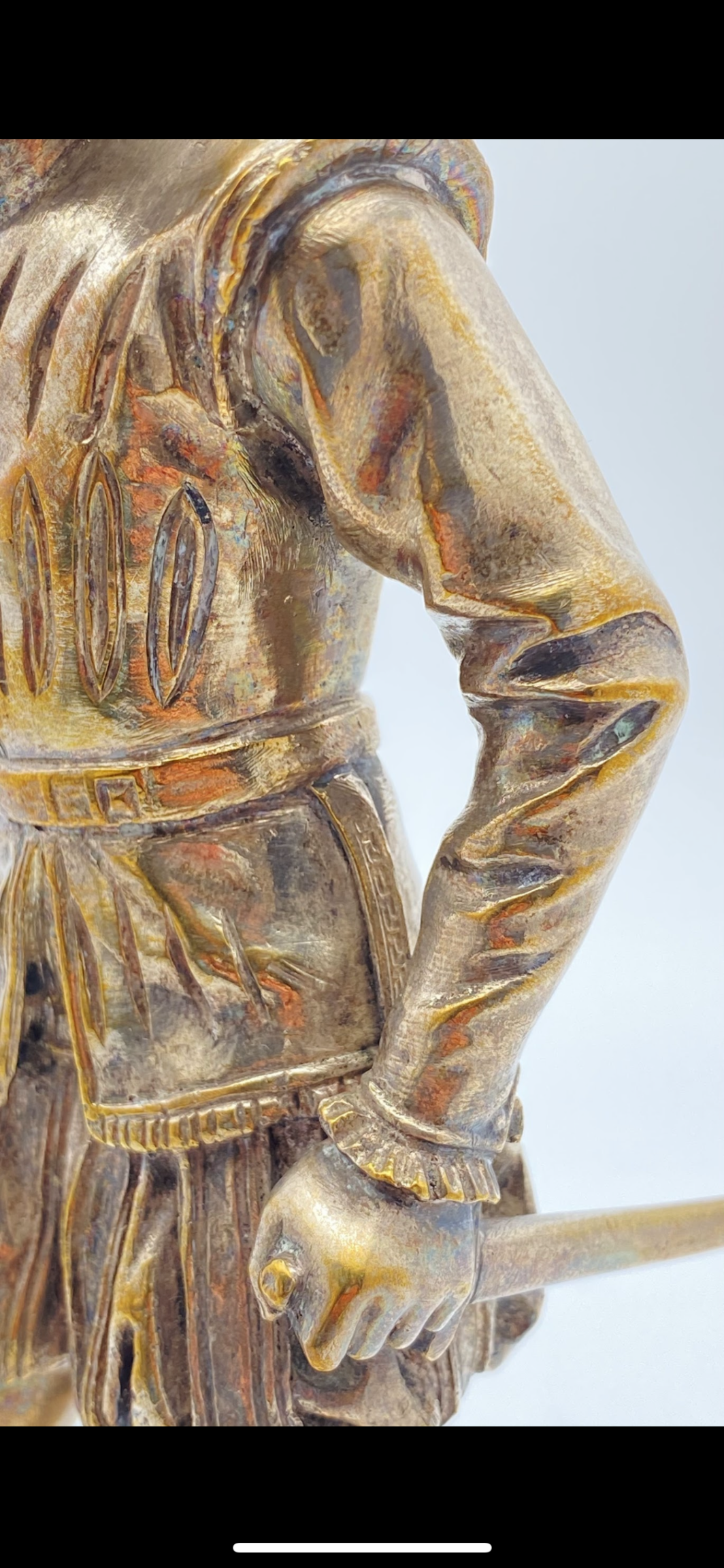 D’APRÈS FRANÇOIS JOSEPH BOSIO. GIOVANE ENRICO IV IN BRONZO ARGENTATO - immagine 22