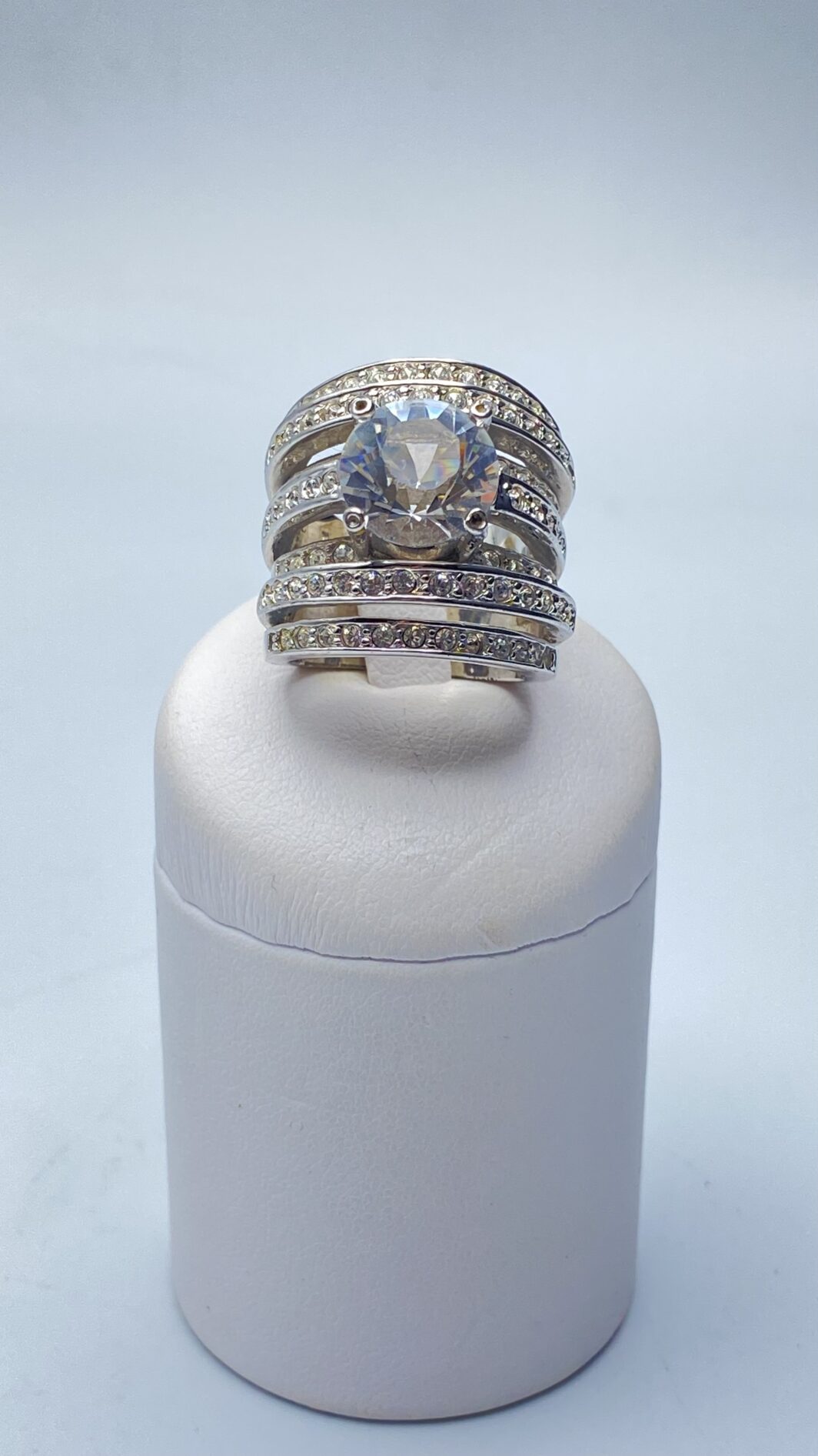 ANELLO DI BIGIOTTERIA VINTAGE, FIRMATO OTAZU. ANNI’90 - immagine 6
