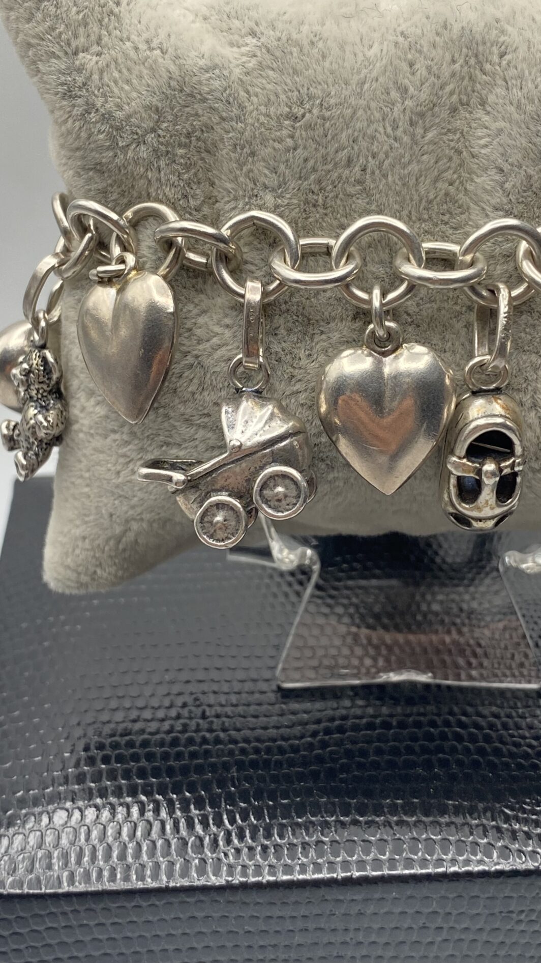 BRACCIALE VINTAGE IN ARGENTO FIRMATO G.RASPINI. ITALIA, ANNI ‘80. - immagine 30
