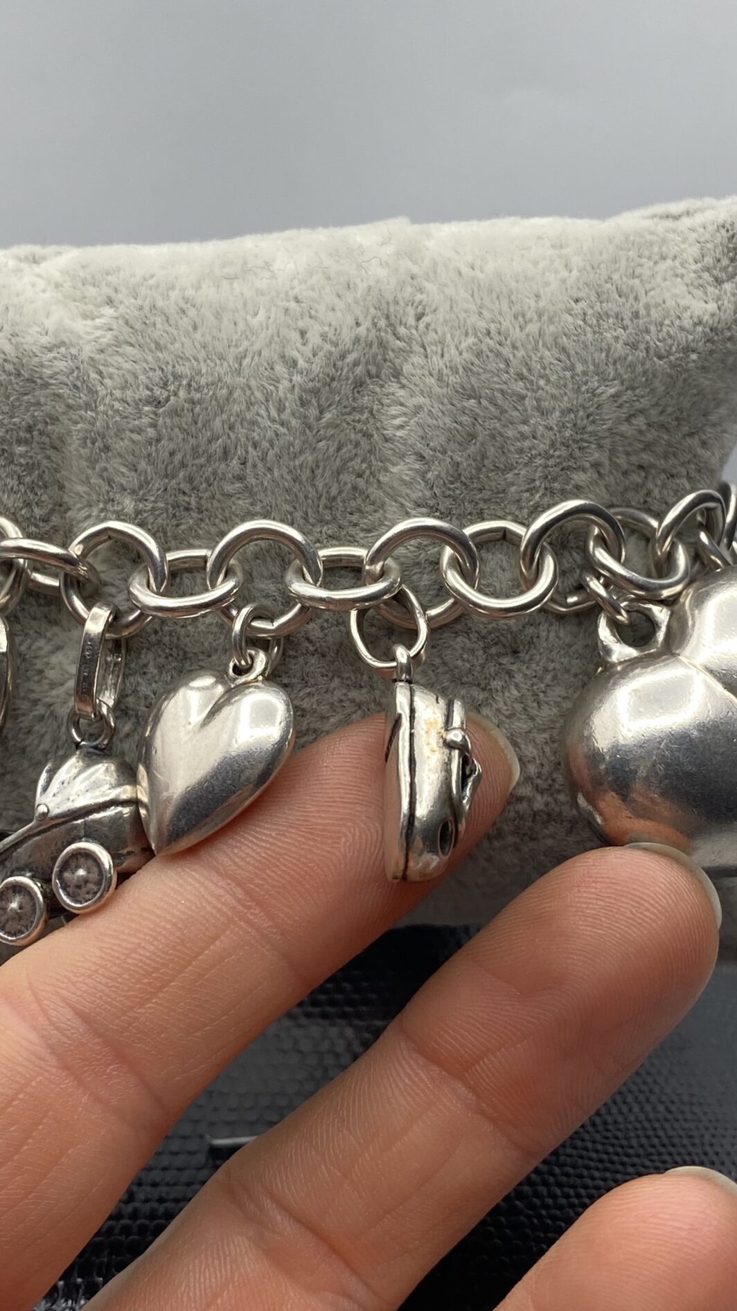 BRACCIALE VINTAGE IN ARGENTO FIRMATO G.RASPINI. ITALIA, ANNI ‘80. - immagine 28