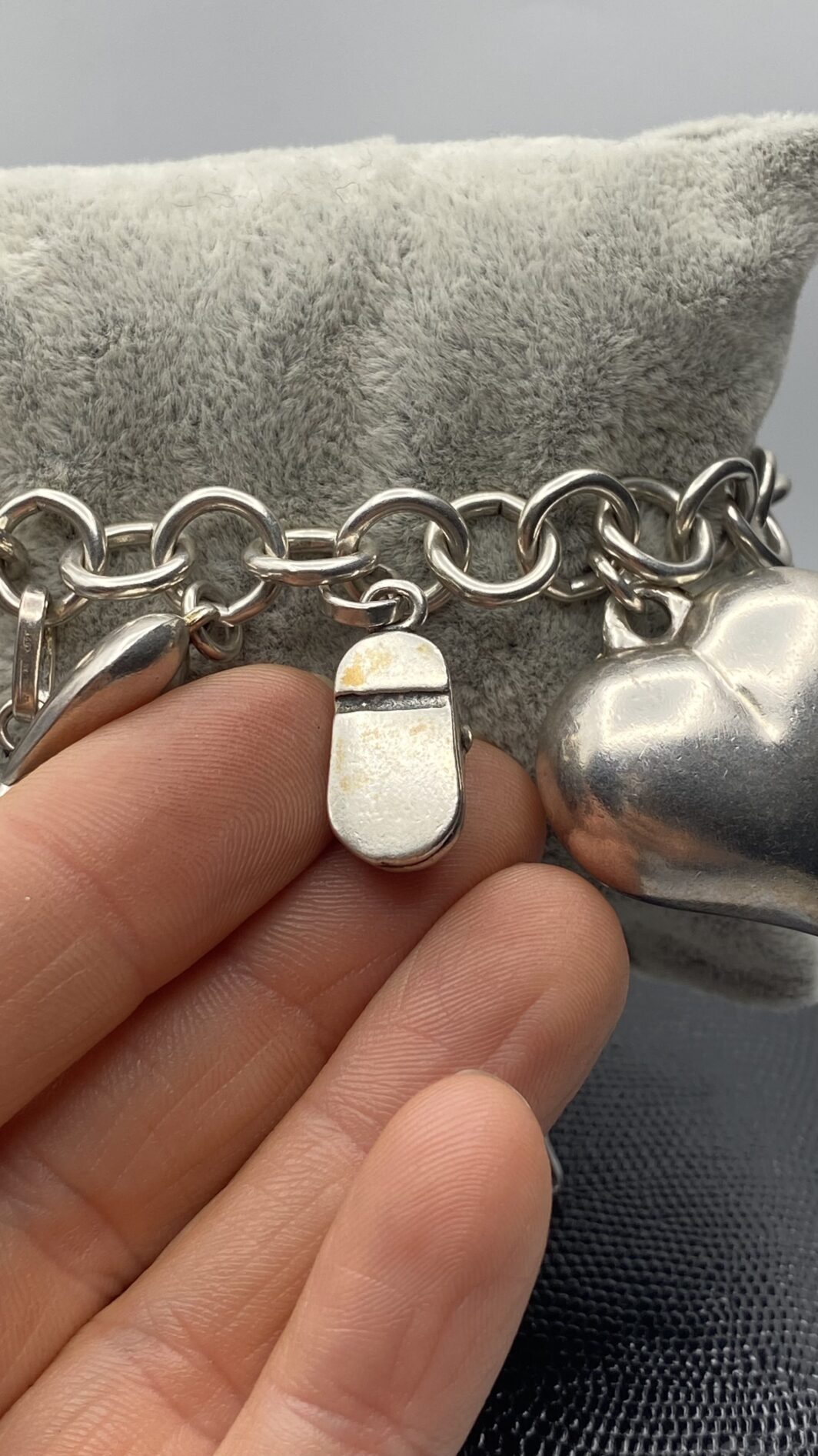 BRACCIALE VINTAGE IN ARGENTO FIRMATO G.RASPINI. ITALIA, ANNI ‘80. - immagine 27