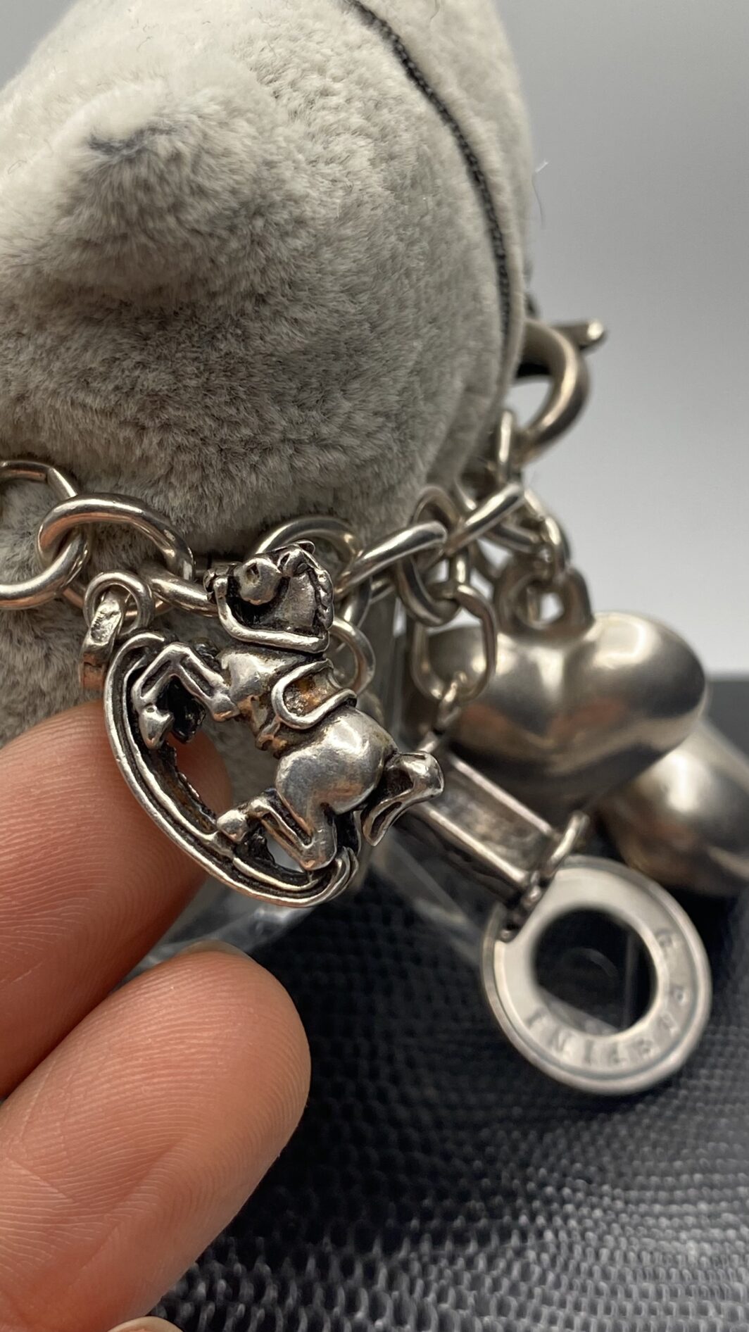 BRACCIALE VINTAGE IN ARGENTO FIRMATO G.RASPINI. ITALIA, ANNI ‘80. - immagine 18