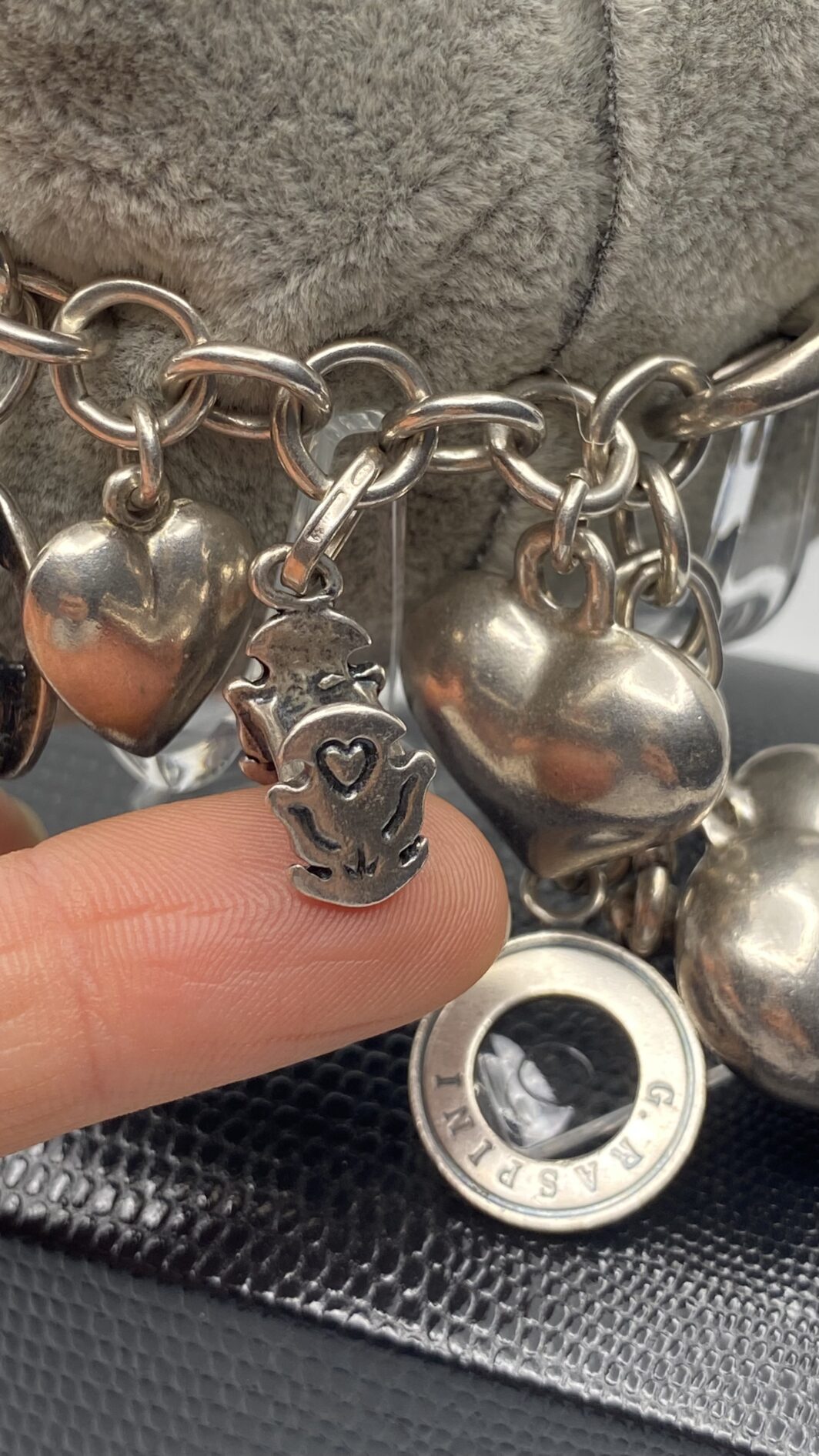 BRACCIALE VINTAGE IN ARGENTO FIRMATO G.RASPINI. ITALIA, ANNI ‘80. - immagine 16