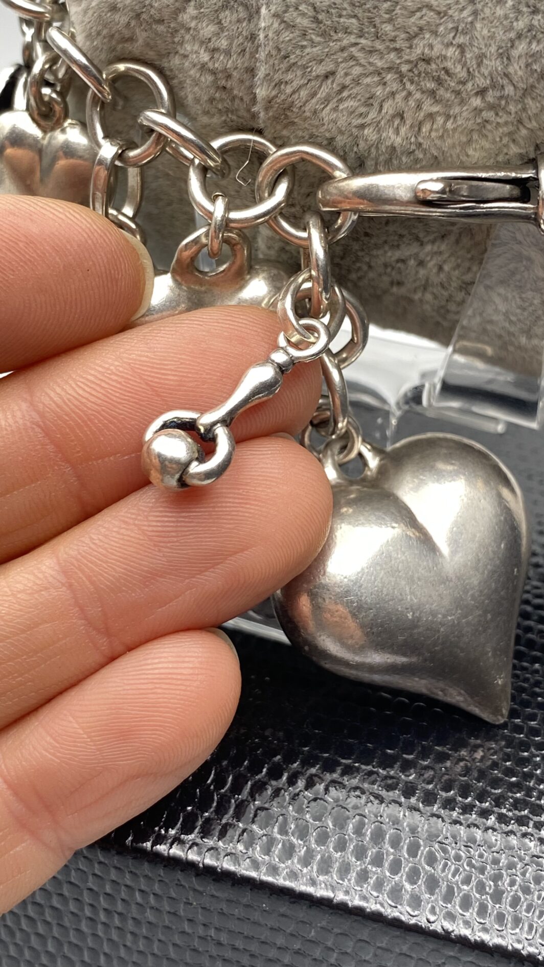 BRACCIALE VINTAGE IN ARGENTO FIRMATO G.RASPINI. ITALIA, ANNI ‘80. - immagine 12