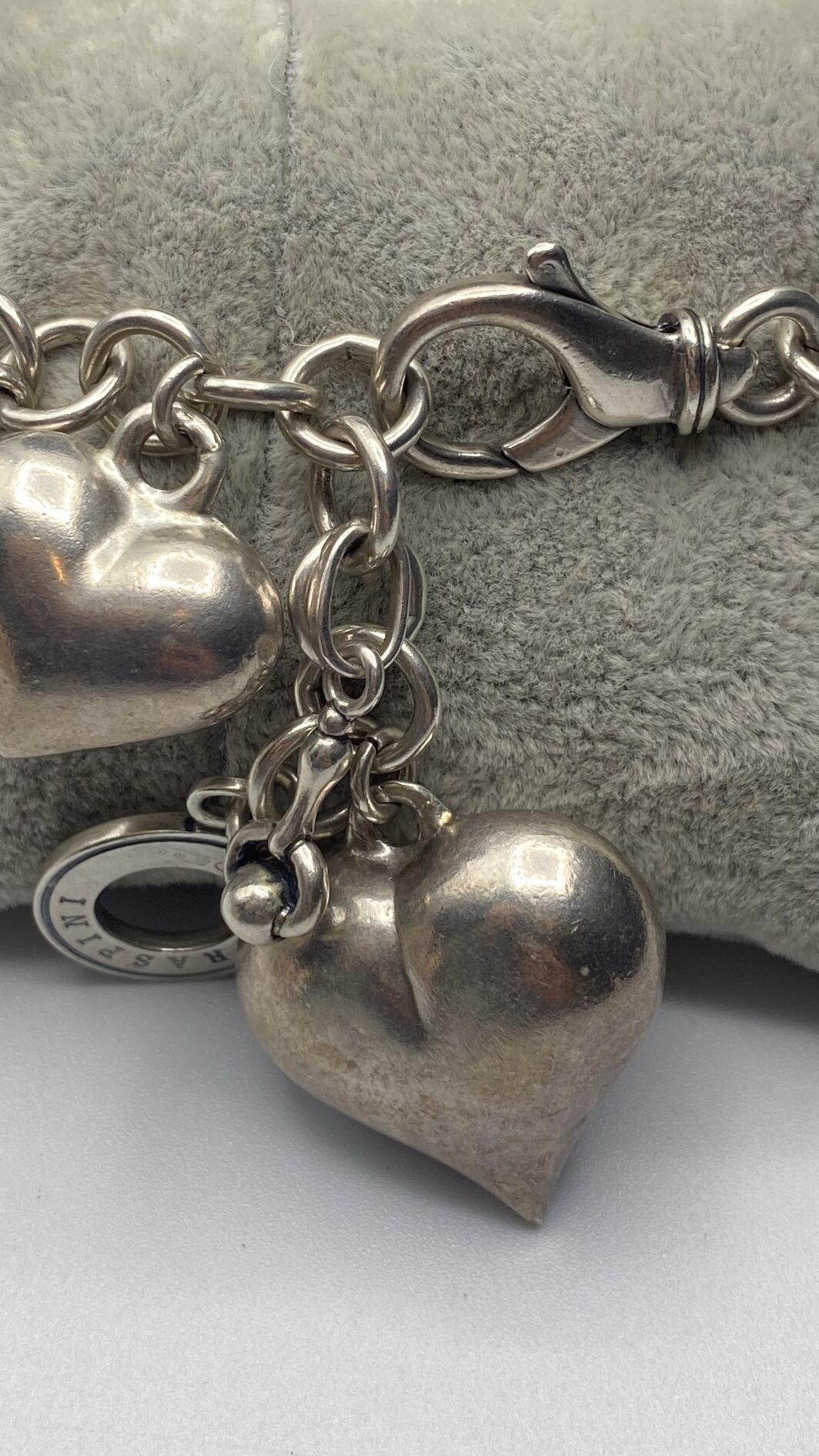 BRACCIALE VINTAGE IN ARGENTO FIRMATO G.RASPINI. ITALIA, ANNI ‘80. - immagine 10