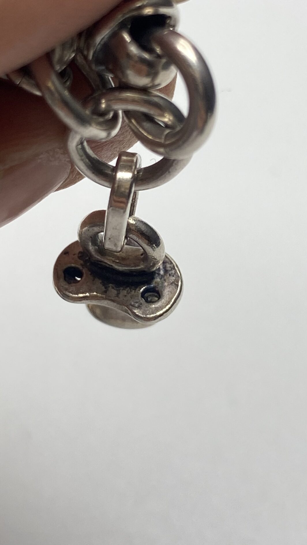 BRACCIALE VINTAGE IN ARGENTO FIRMATO G.RASPINI. ITALIA, ANNI ‘80. - immagine 8