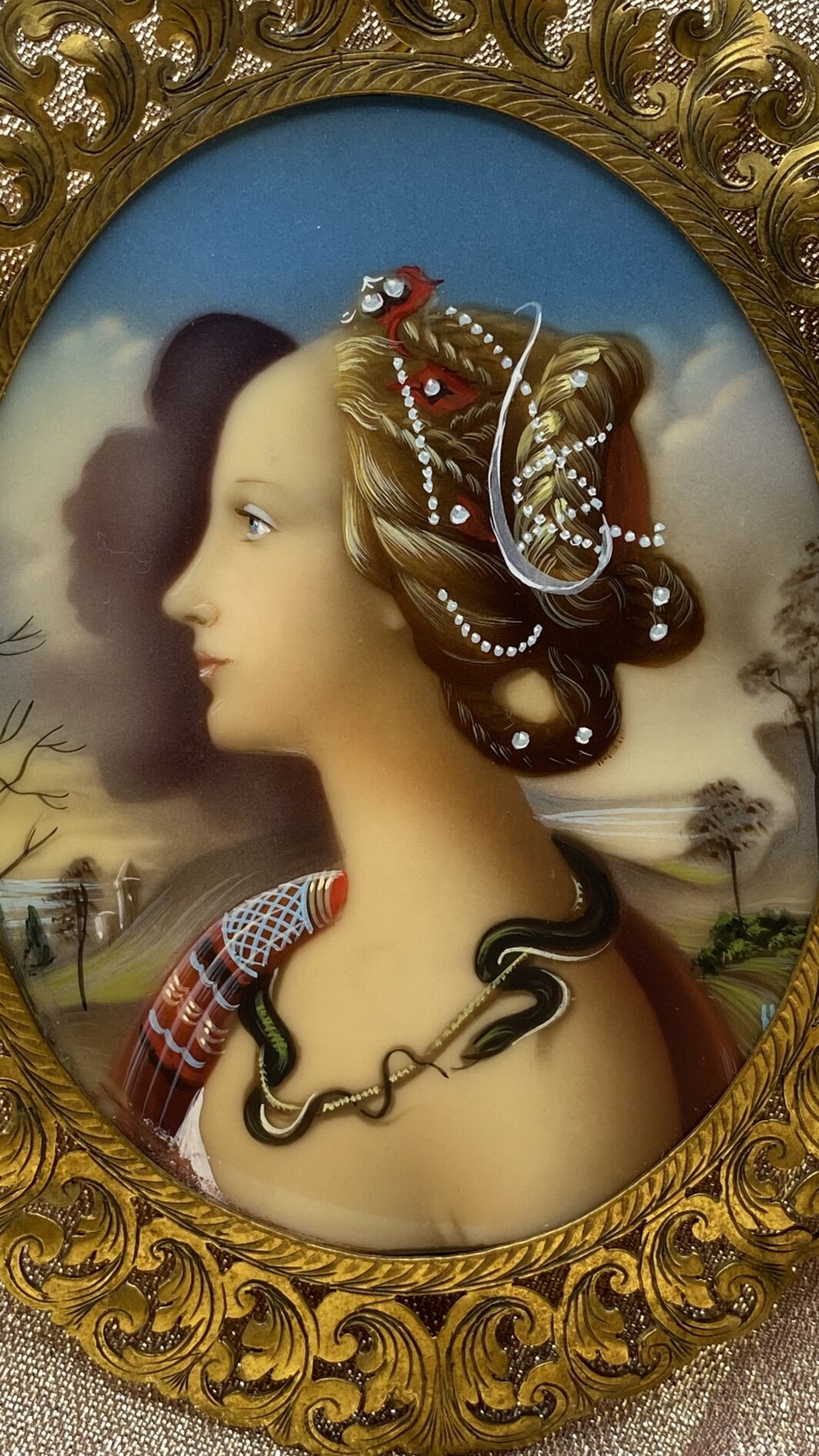 PIETRO DI COSIMO D’APRÈS SIMONETTA VESPUCCI SU CELLULOIDE. EPOCA FINE XIX sec. - immagine 11