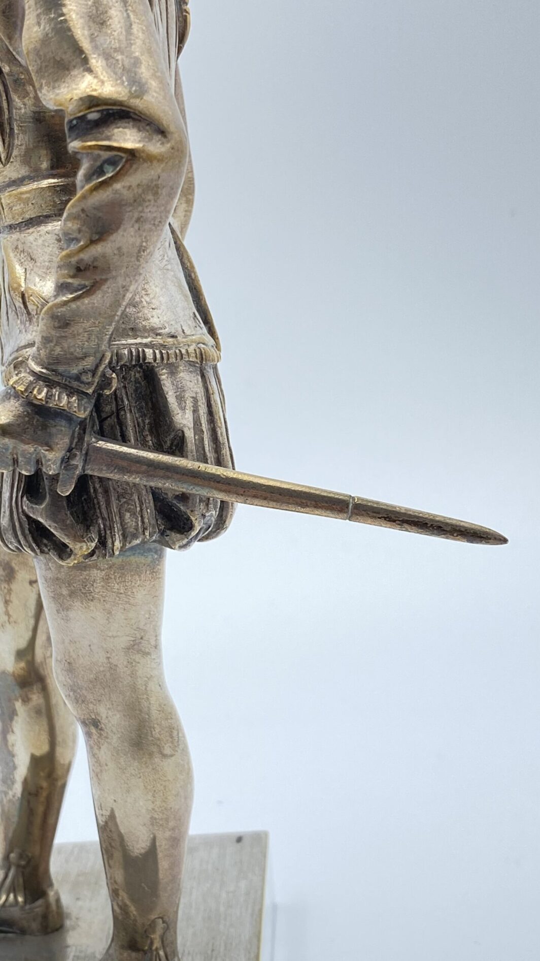D’APRÈS FRANÇOIS JOSEPH BOSIO. GIOVANE ENRICO IV IN BRONZO ARGENTATO - immagine 39