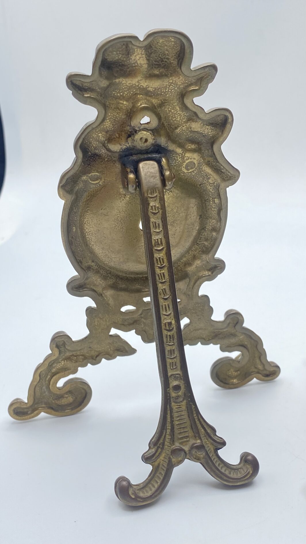 PAIO DI PORTAOROLOGI DA TASCHINO, PER COMODINO O SCRITTOIO, IN BRONZO DORATO. FRANCIA, XIX sec. - immagine 17