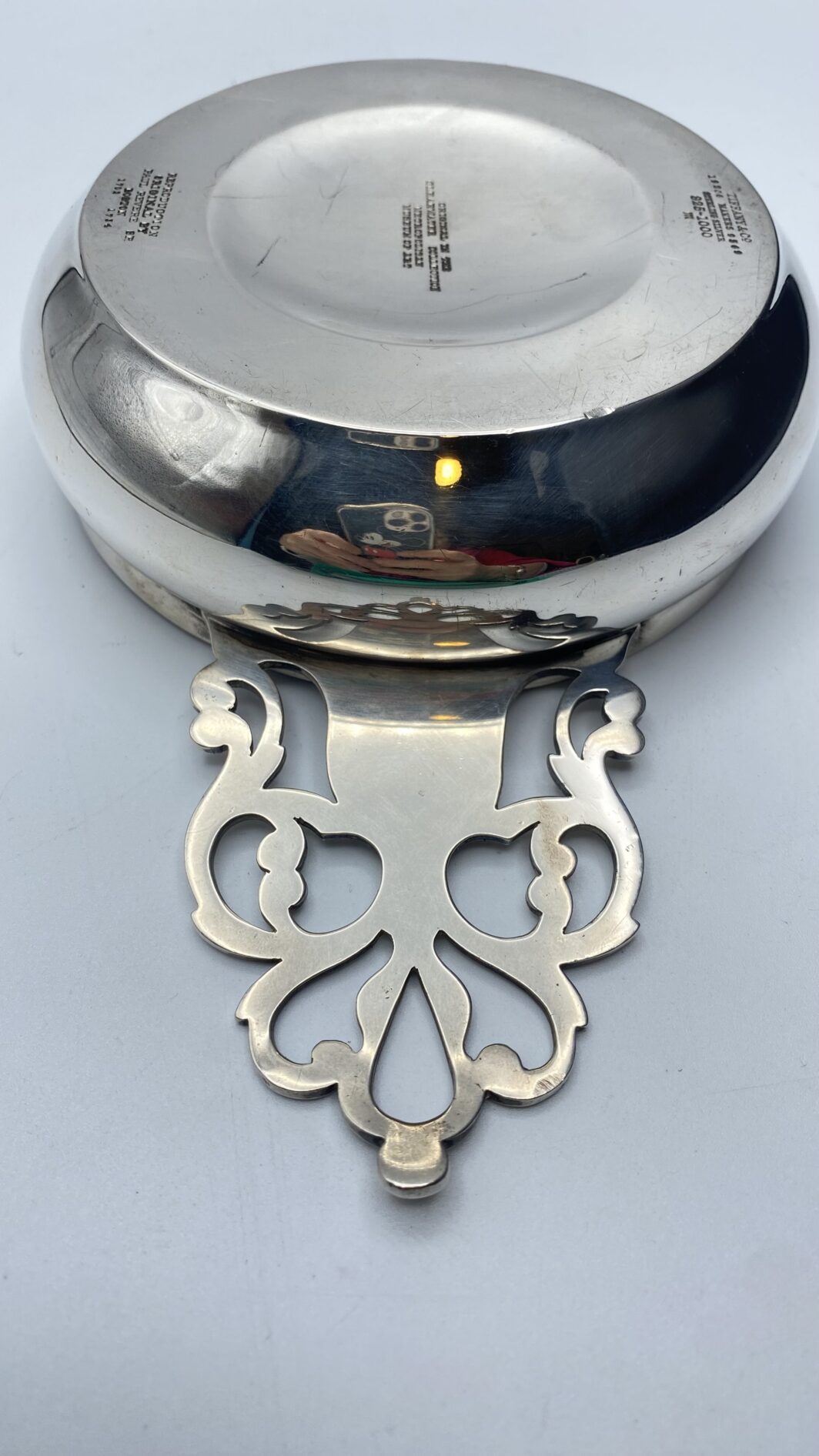 RARISSIMO ARGENTO TIFFANY (PAUL REVER D’APRÈS) TRATTO DALLA COLLEZIONE CLEARWATER ESPOSTA AL METROPOLITAN MUSEUM OF ART DI NEW YORK. EPOCA PRIMI ‘900. - immagine 6