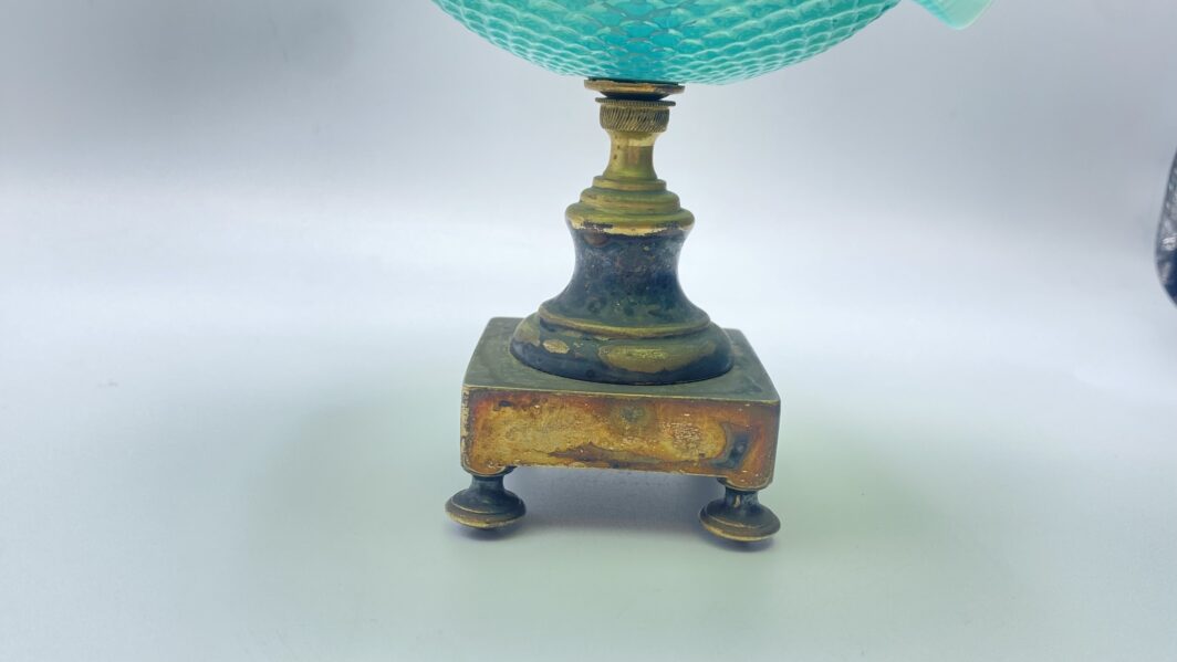 CENTROTAVOLA IN BRONZO DORATO E OPALINE. FRANCIA, SECONDA METÀ DEL XIX sec. - immagine 20