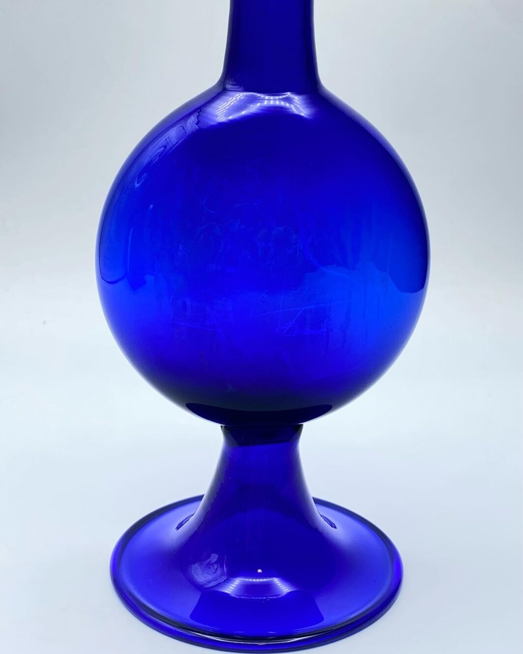 ERCOLE BAROVIER. VASO BLU COBALTO. MURANO ANNI ‘50. - immagine 4