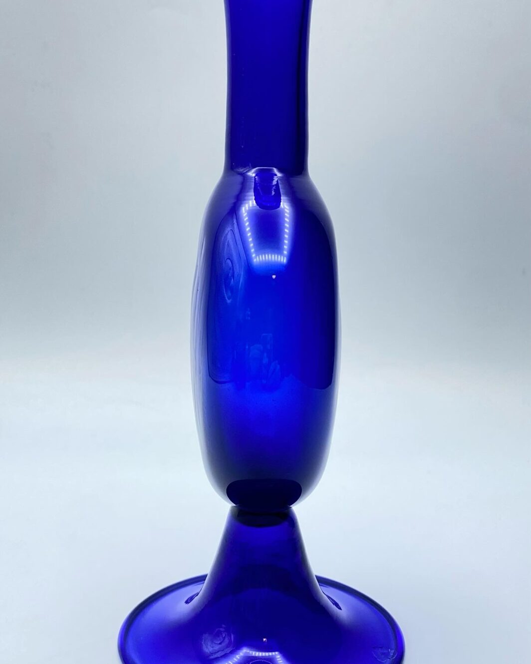 ERCOLE BAROVIER. VASO BLU COBALTO. MURANO ANNI ‘50. - immagine 8