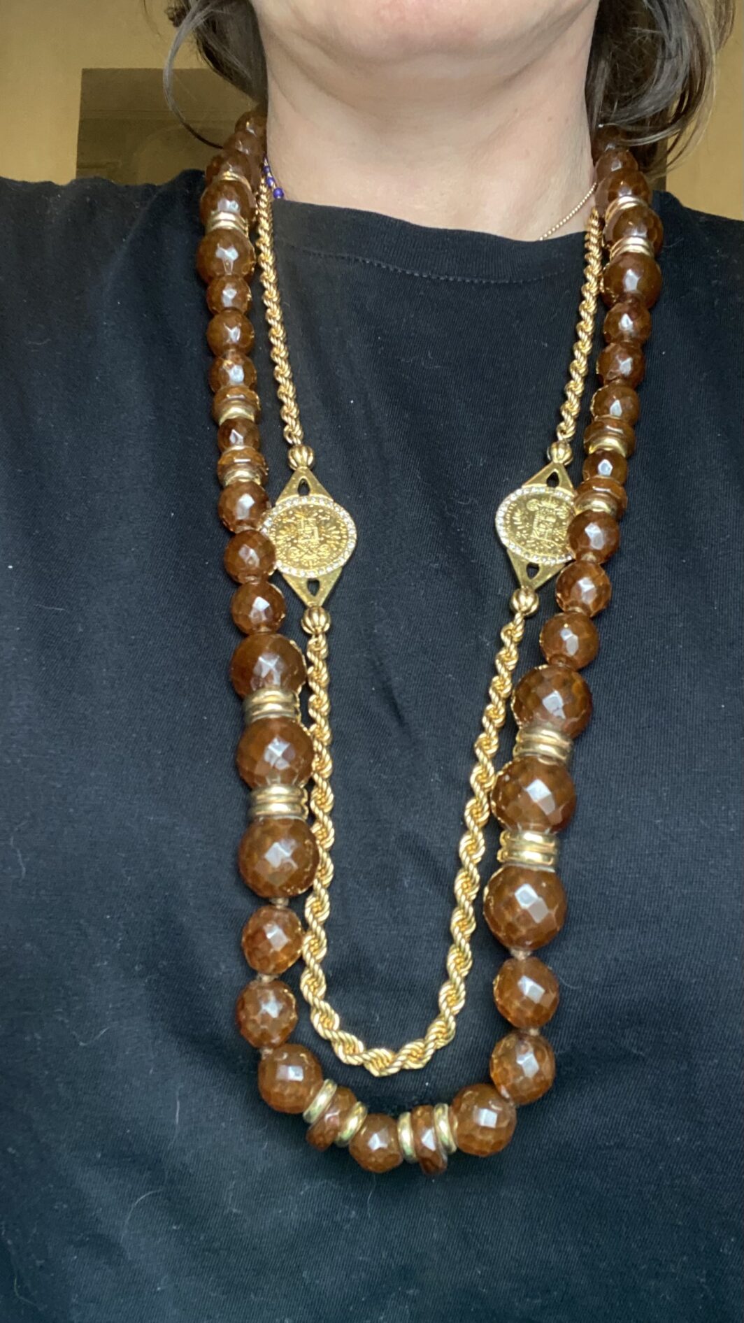 VALENTINO GARAVANI. COLLIER VINTAGE ANNI ‘80. - immagine 6